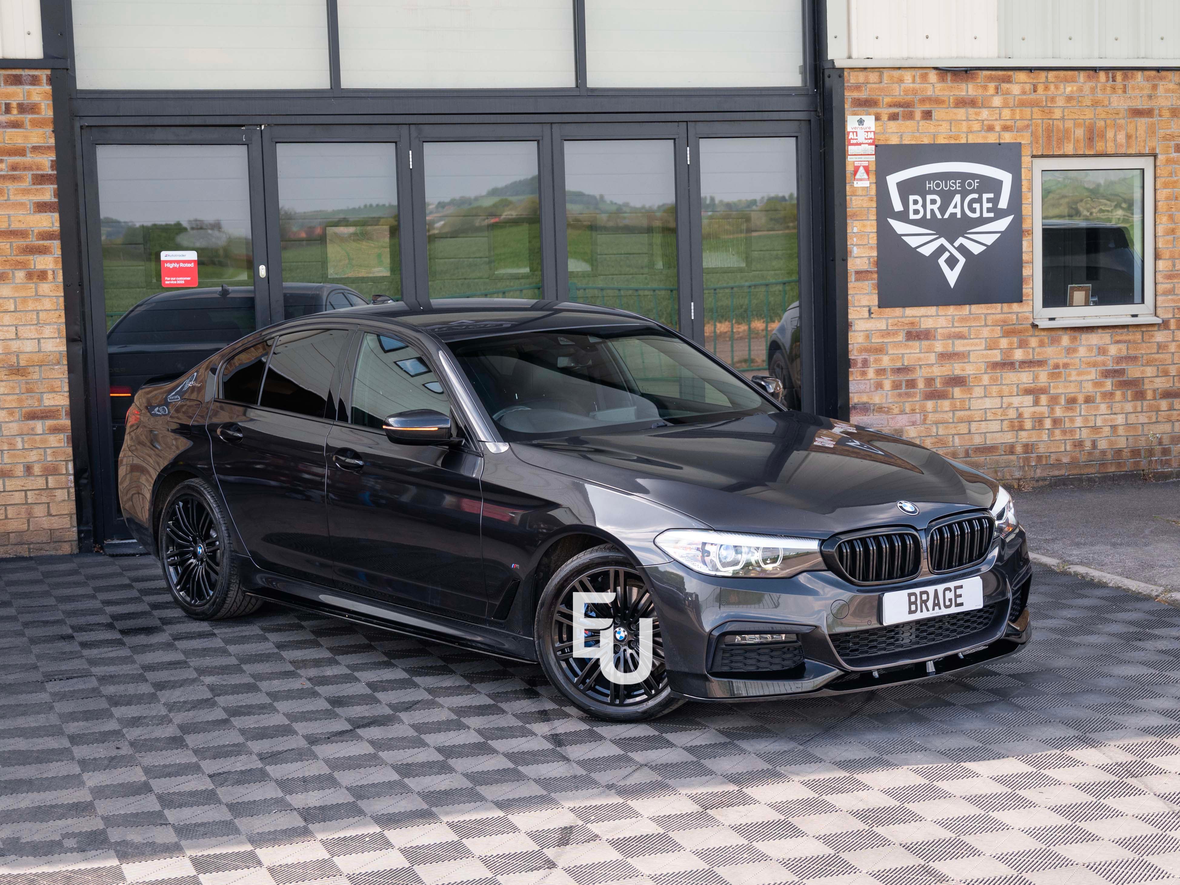 FOR BMW 5 SERIES G30 BODY KIT FRONT SPLITTER BODYKIT DIFFUSER SIDE SKIRT 17-20