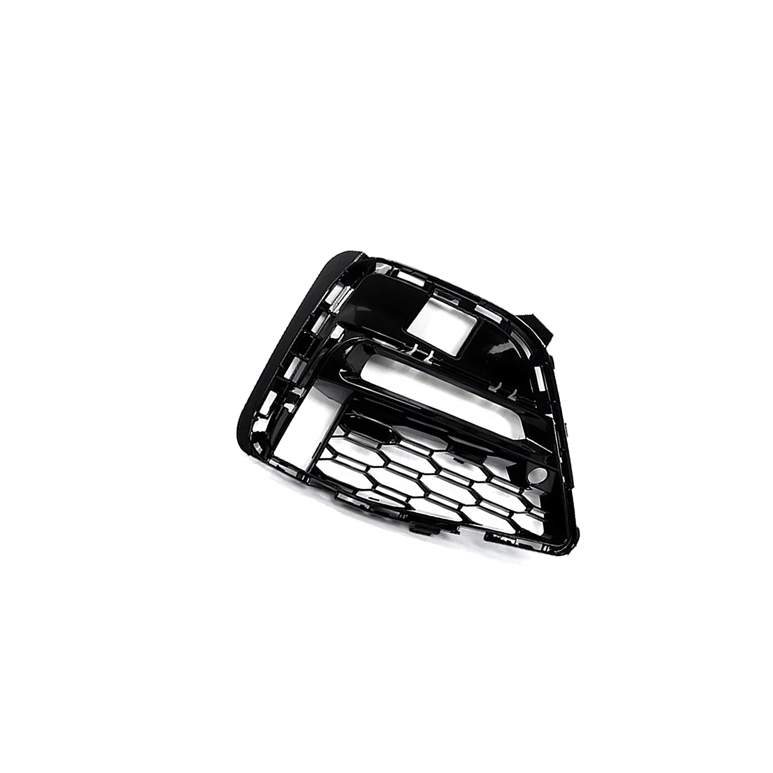 PAIR FOR BMW 3 SERIES G20 G21 M SPORT GLOSS BLACK FRONT FOG LIGHT GRILLE COVER
