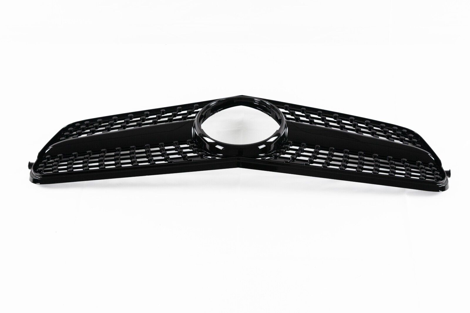 FOR MERCEDES BENZ C CLASS W204 S204 C204 07-15 FRONT GRILLE GRILL DIAMOND BLACK