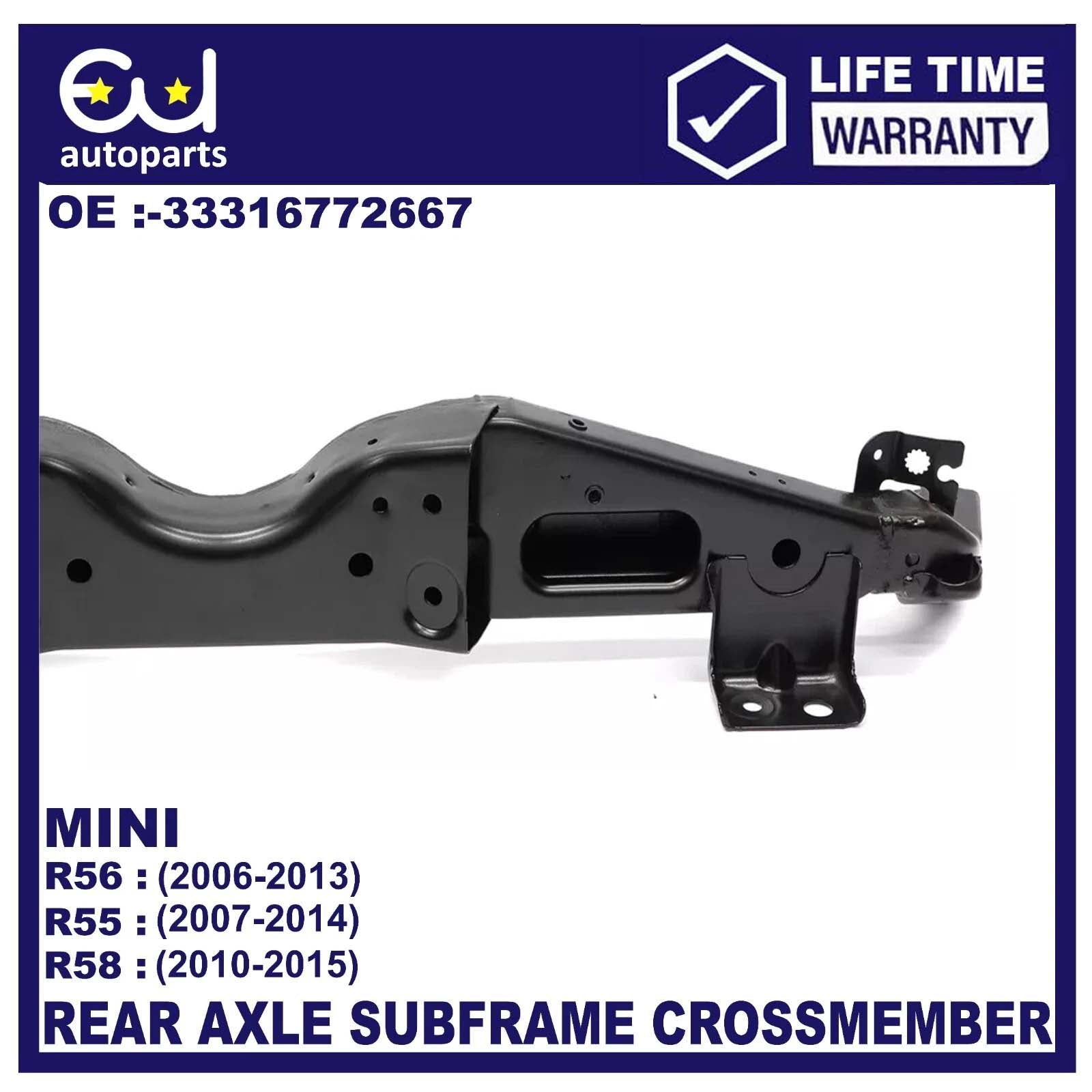 REAR AXLE SUBFRAME CROSSMEMBER FOR BMW MINI, MINI CLUBMAN, MINI CLUBVAN 06-15