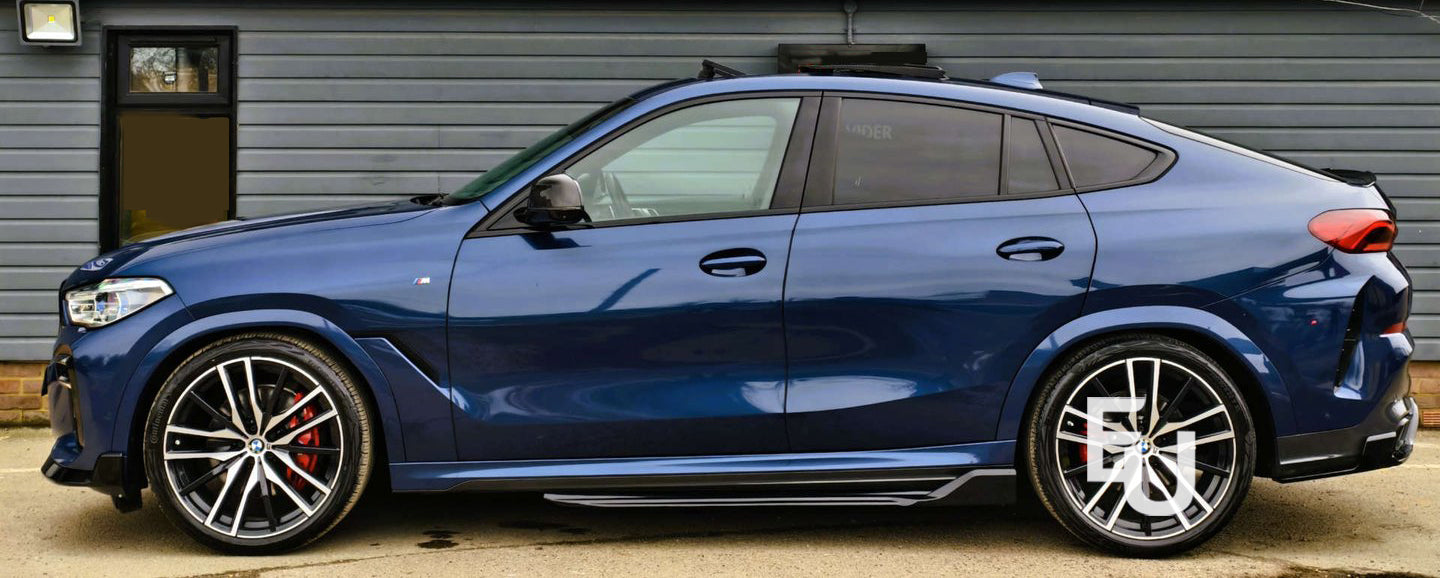 FOR BMW X6 G06 AERO BODYKIT BODY KIT FRONT SPLITTER LIP REAR DIFFUSER SKIRT