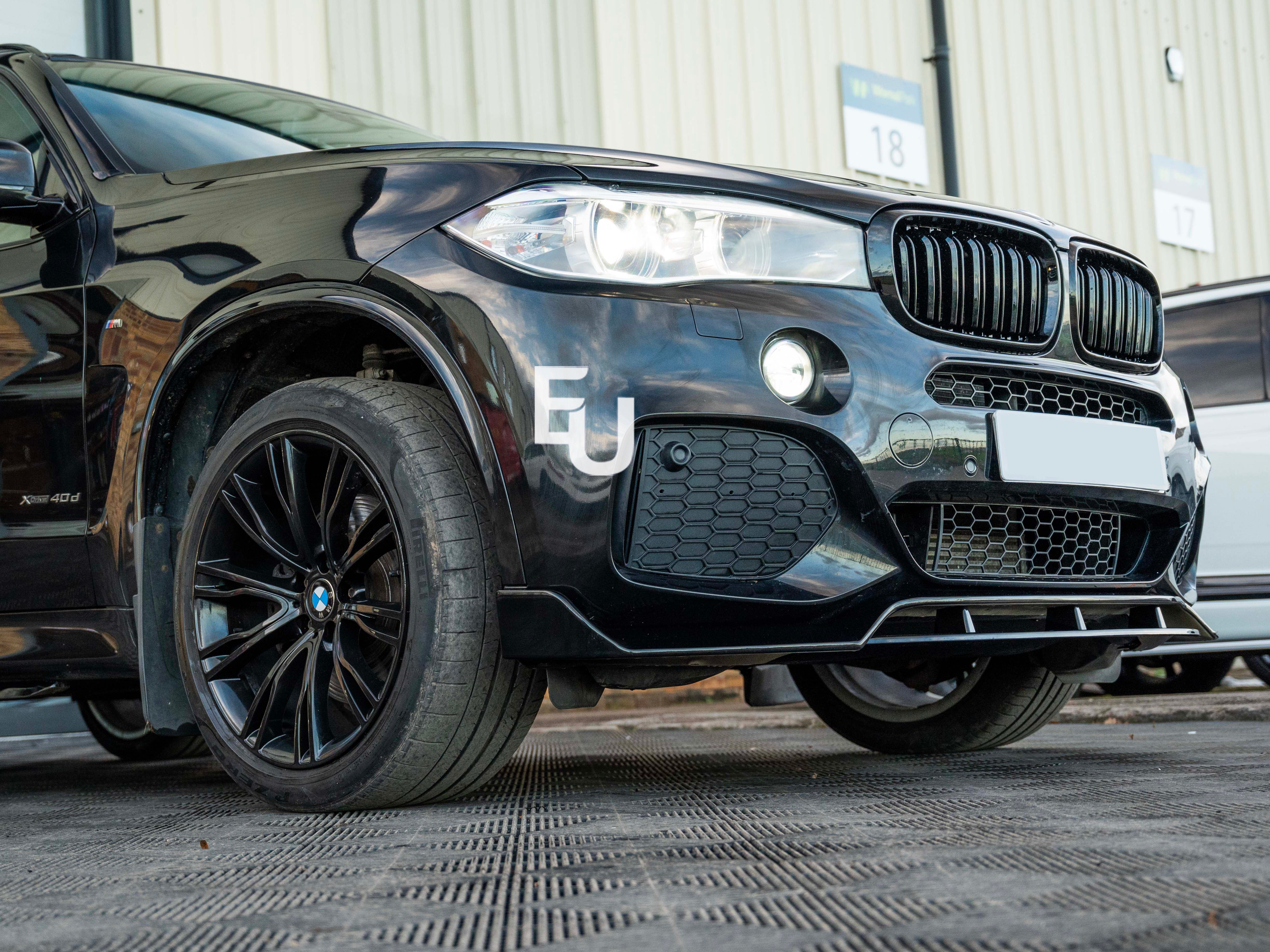 FOR BMW X5 F15 TRANSFORMED BODY KIT BODYKIT REAR DIFFUSER FRONT SPLITTER SPOILER