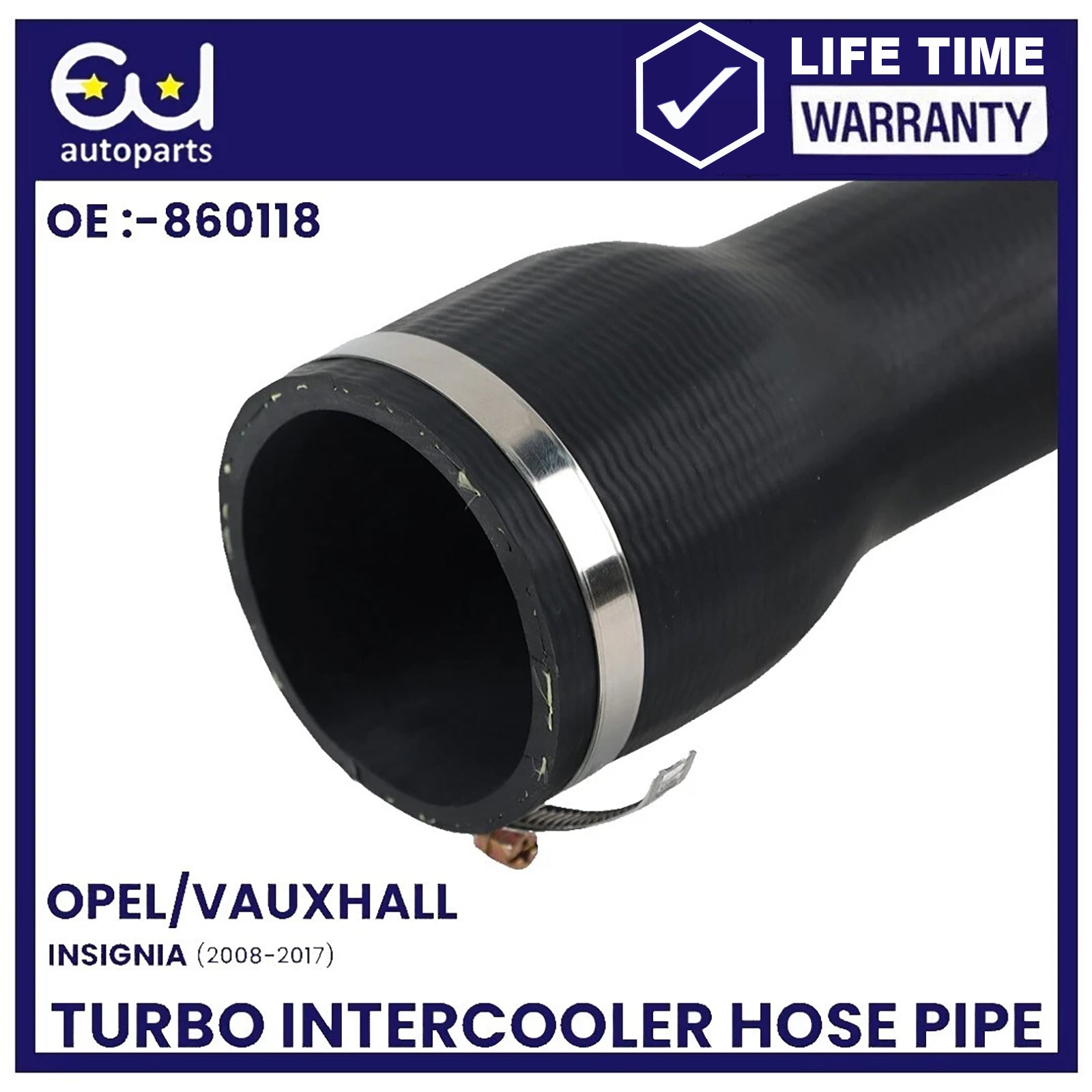 FOR VAUXHALL INSIGNIA 2.0 CDTI TURBO INTERCOOLER HOSE PIPE 23163578 22990025 NEW