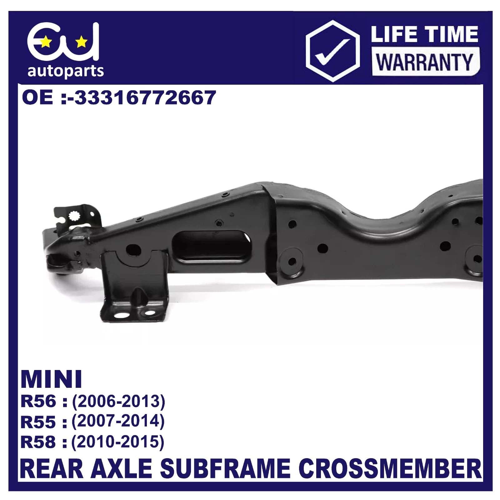 REAR AXLE SUBFRAME CROSSMEMBER FOR BMW MINI, MINI CLUBMAN, MINI CLUBVAN 06-15