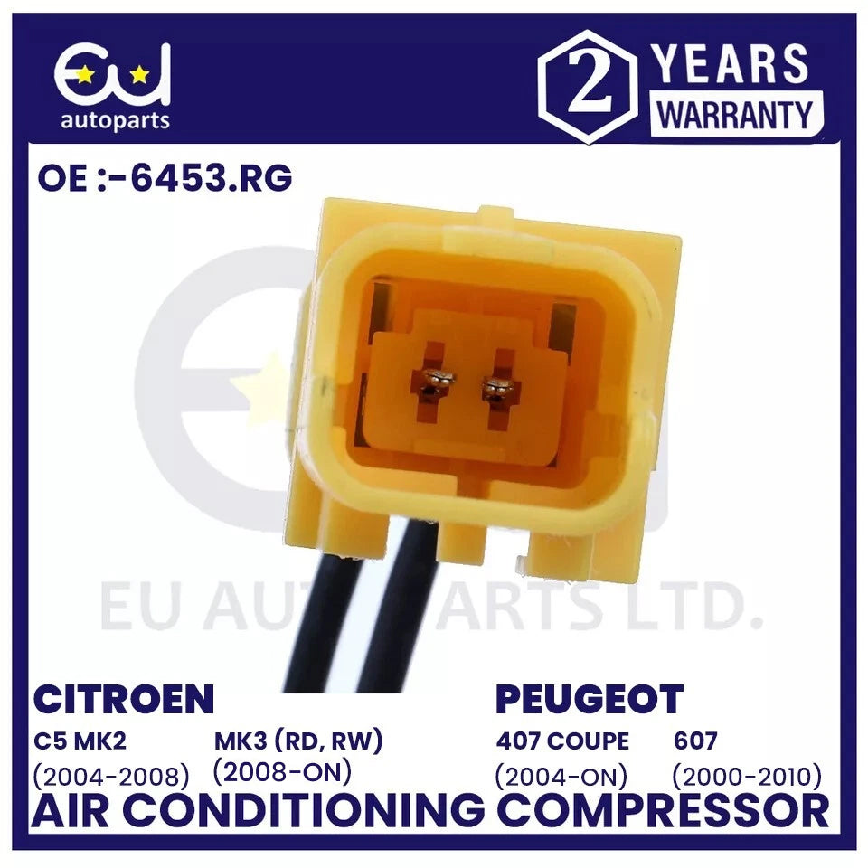 AIR CONDITIONING A/C COMPRESSOR FOR CITROEN C5 MK2 MK3 PEUGEOT 407 607 1.6 1.8
