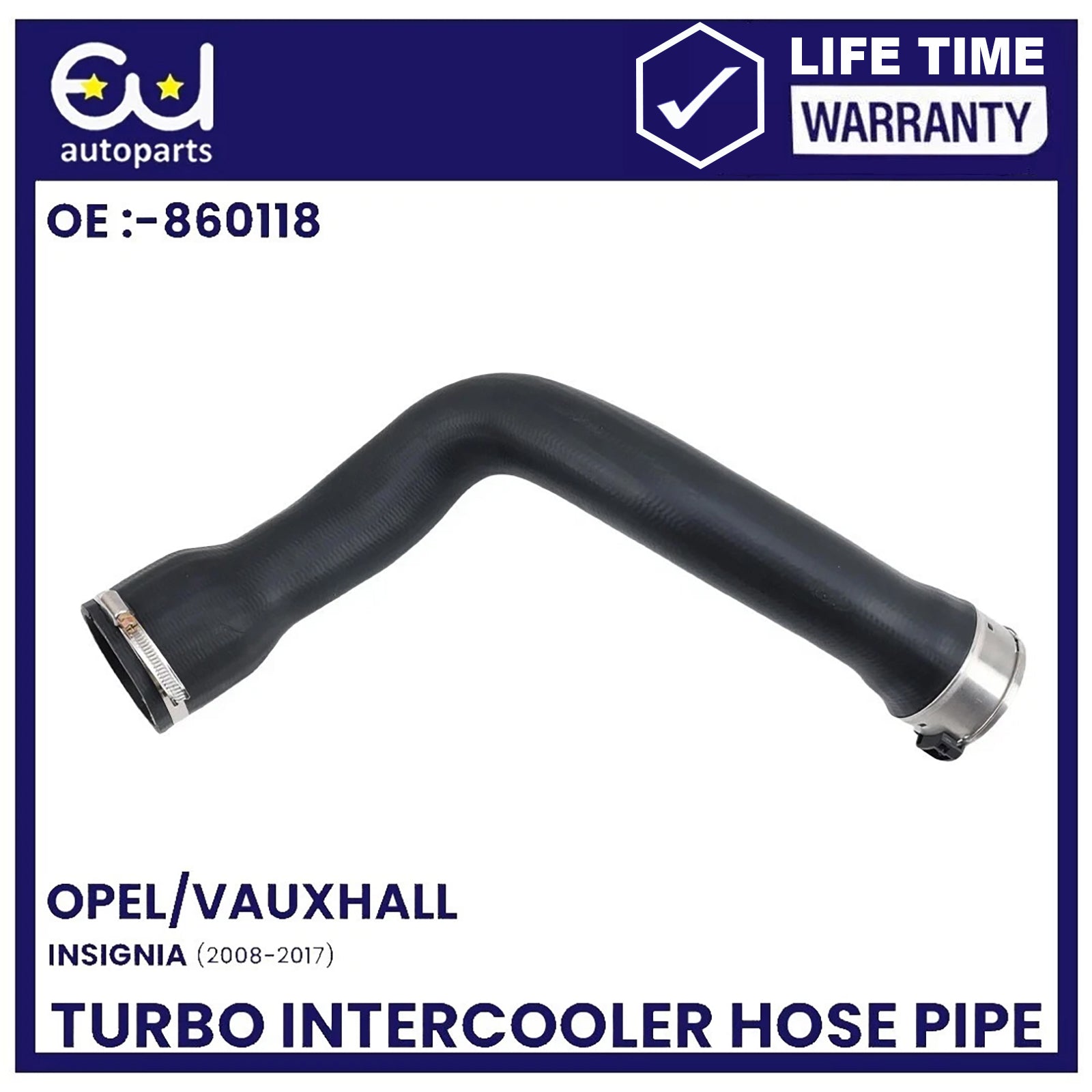 FOR VAUXHALL INSIGNIA 2.0 CDTI TURBO INTERCOOLER HOSE PIPE 23163578 22990025 NEW