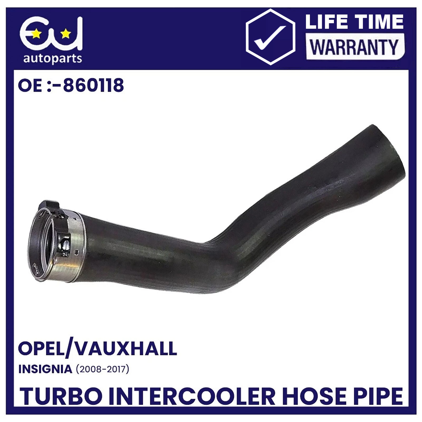 FOR VAUXHALL INSIGNIA 2.0 CDTI TURBO INTERCOOLER HOSE PIPE 23163578 22990025 NEW