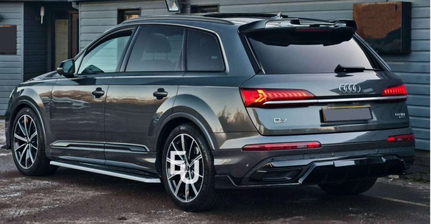 FOR AUDI Q7 SQ7 LCI FRONT SPLITTER REAR DIFFUSER SPOILER BODYKIT BODY KIT 2020+
