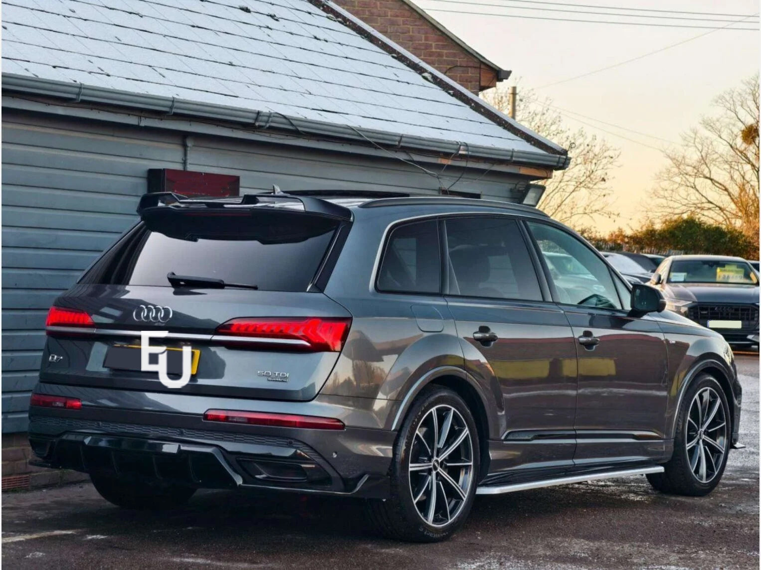 FOR AUDI Q7 SQ7 LCI FRONT SPLITTER REAR DIFFUSER SPOILER BODYKIT BODY KIT 2020+