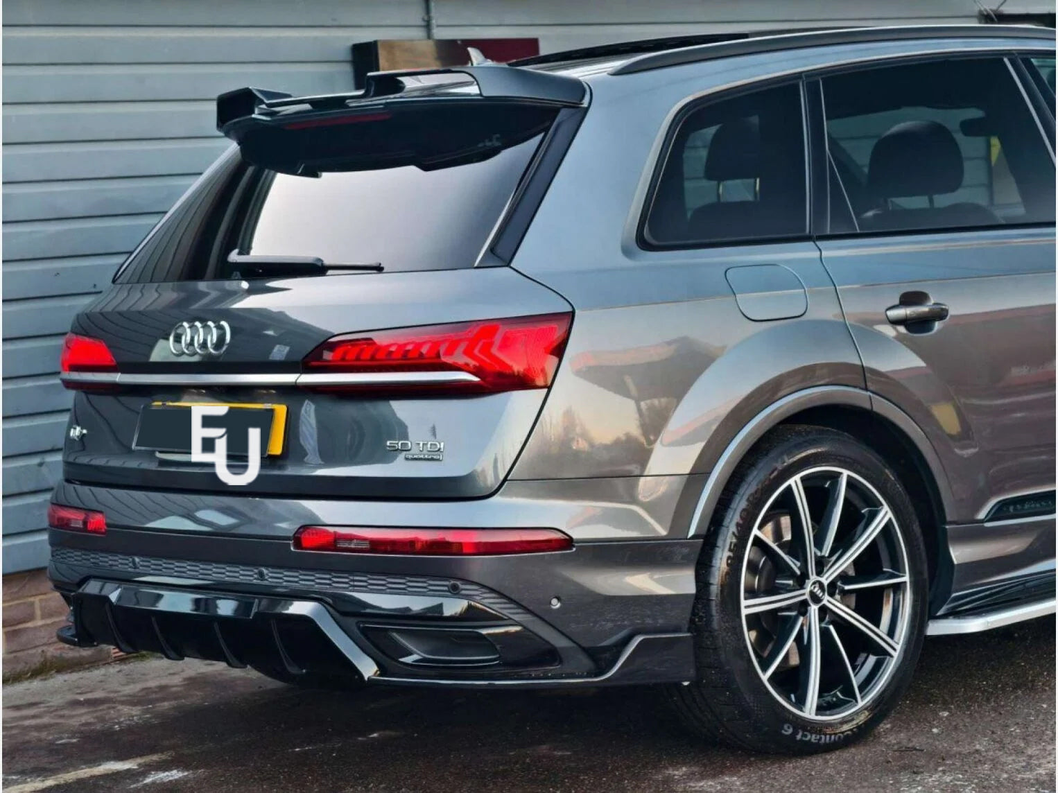 FOR AUDI Q7 SQ7 LCI FRONT SPLITTER REAR DIFFUSER SPOILER BODYKIT BODY KIT 2020+