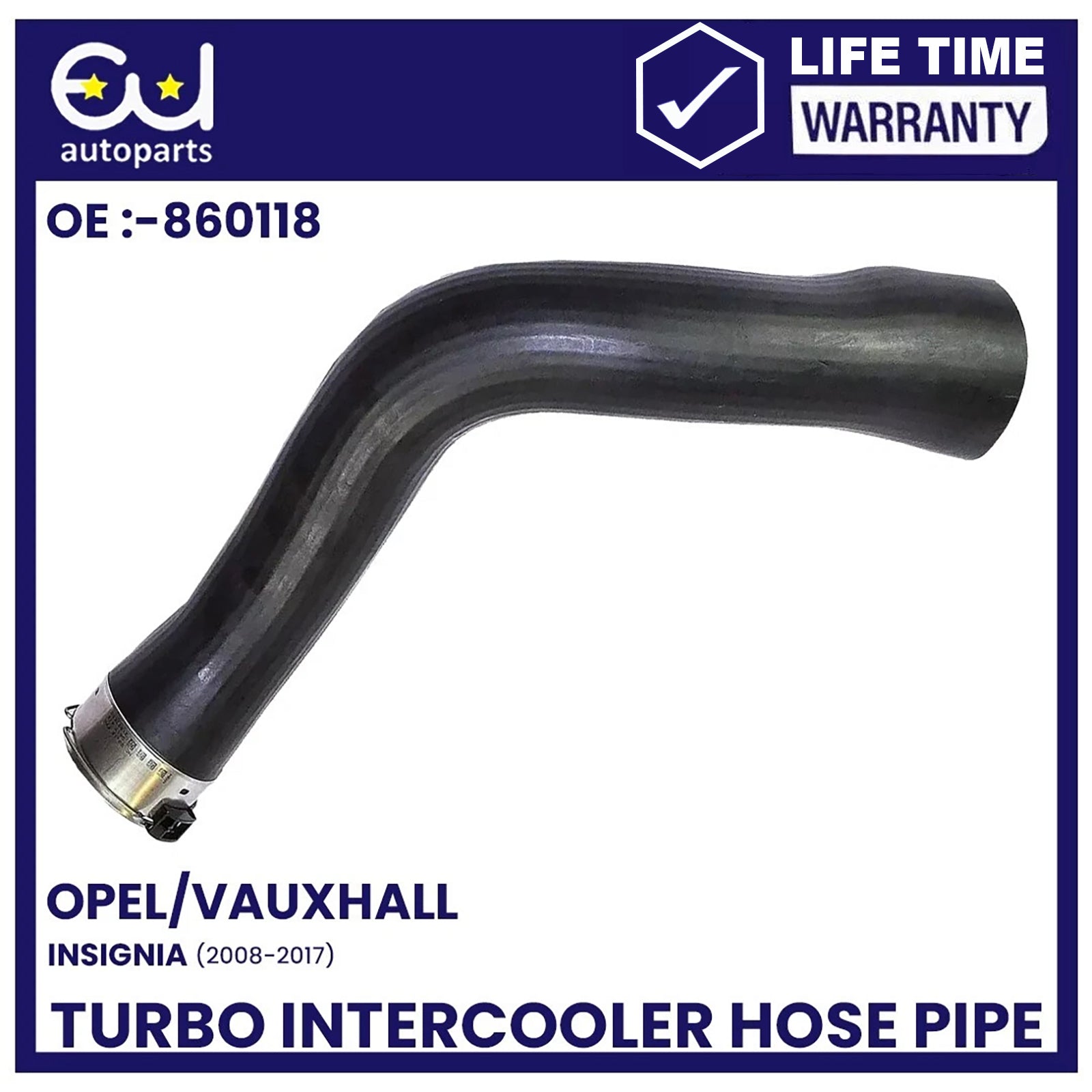 FOR VAUXHALL INSIGNIA 2.0 CDTI TURBO INTERCOOLER HOSE PIPE 23163578 22990025 NEW