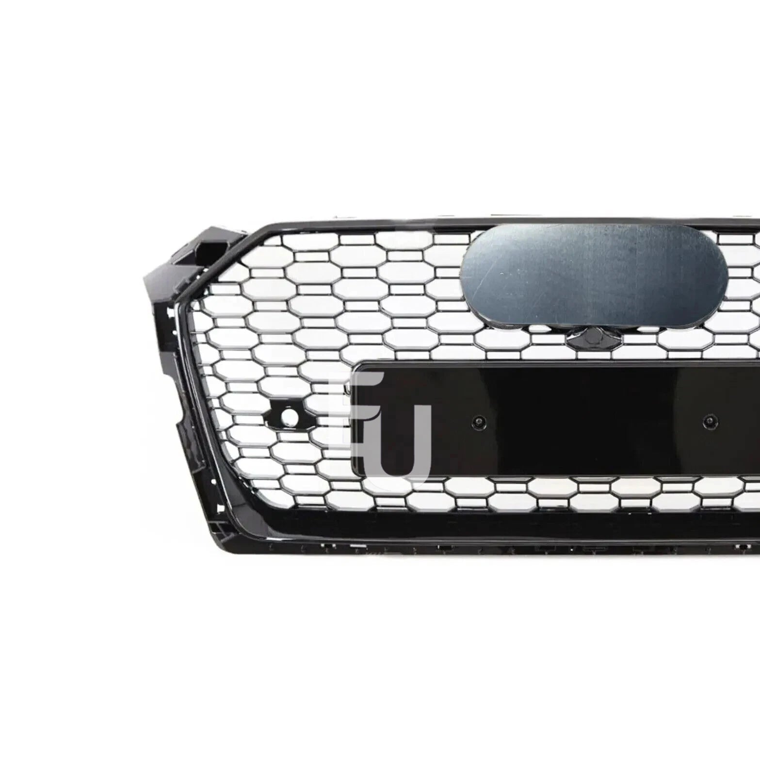 RS5 STYLE GLOSS HONEYCOMB RADIATOR BUMPER GRILLE GRILL FOR AUDI A5 S5 B9 2016-19