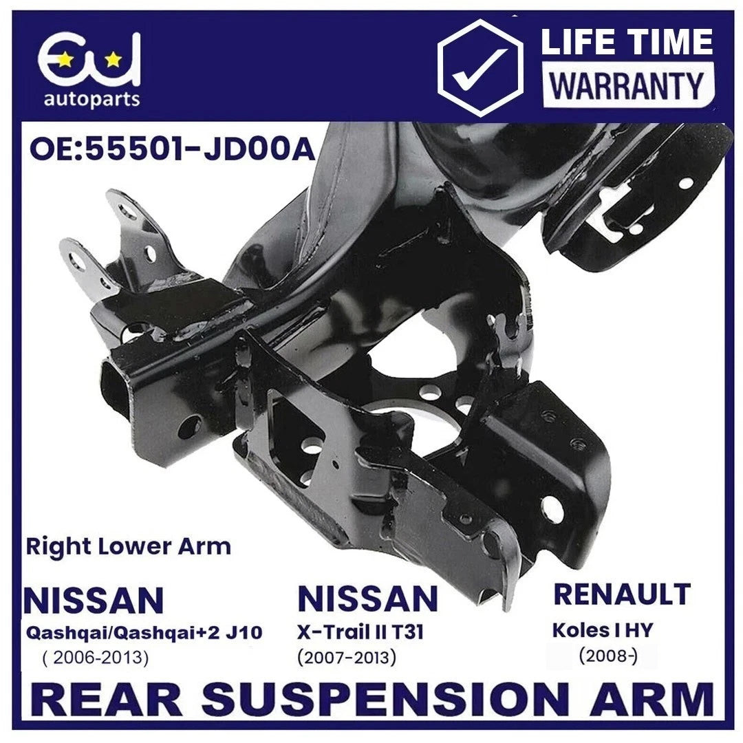 REAR RIGHT LOWER SUSPENSION RADIUS TRAILING ARM FOR NISSAN X-TRAIL QASHQAI 07-13