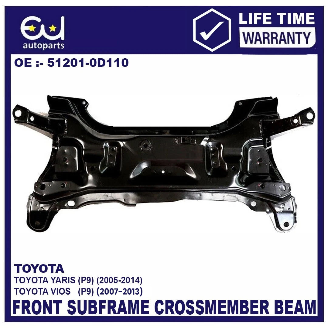 FRONT SUBFRAME CROSSMEMBER FOR TOYOTA YARIS/VITZ VIOS 2005-2014 51201-0D090