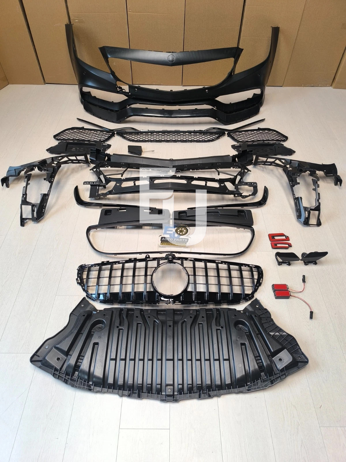 AMG STYLE FRONT BUMPER BODY KIT FOR MERCEDES CLS W218 X218 C218 FACELIFT 2015+