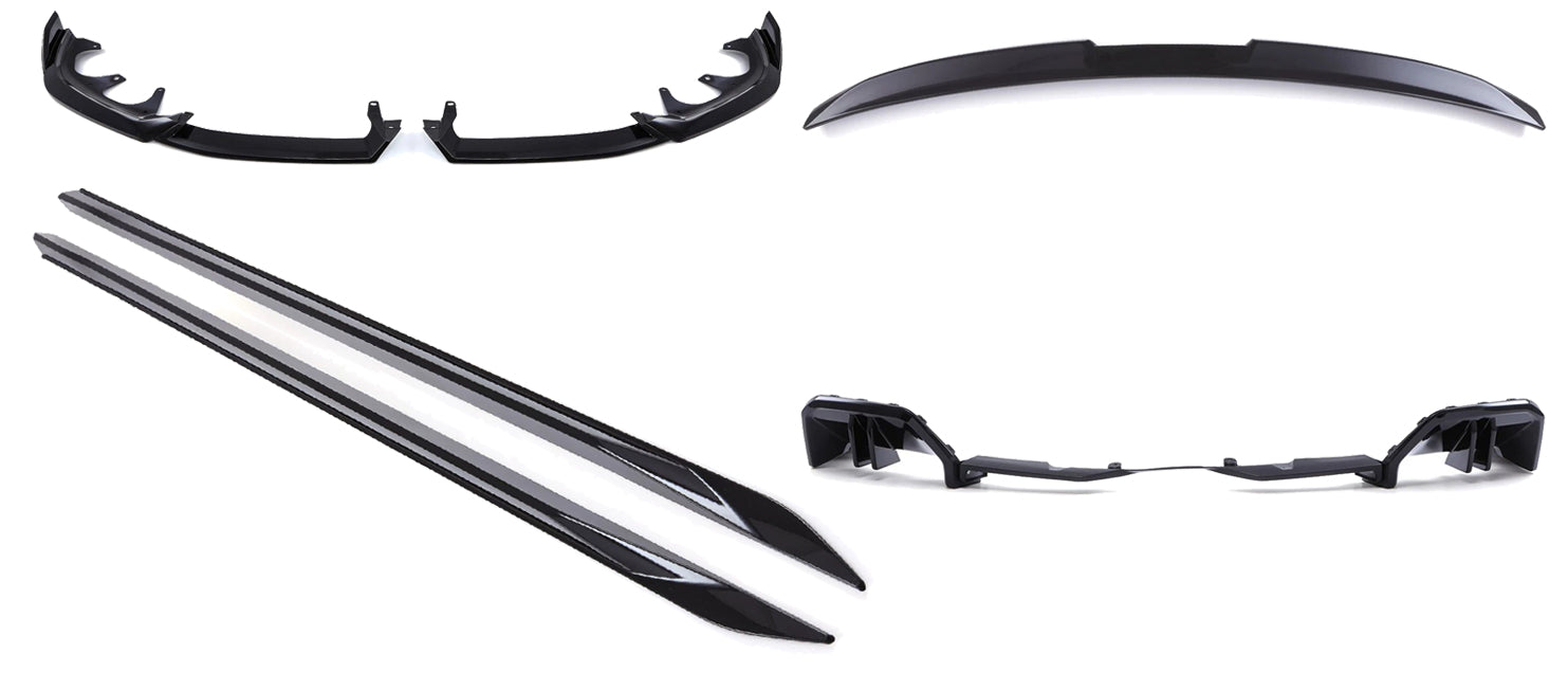 FRONT SPLITTER REAR DIFFSUER SPOILER BODY KIT BODYKIT FOR BMW 5 SERIES G60 2023+