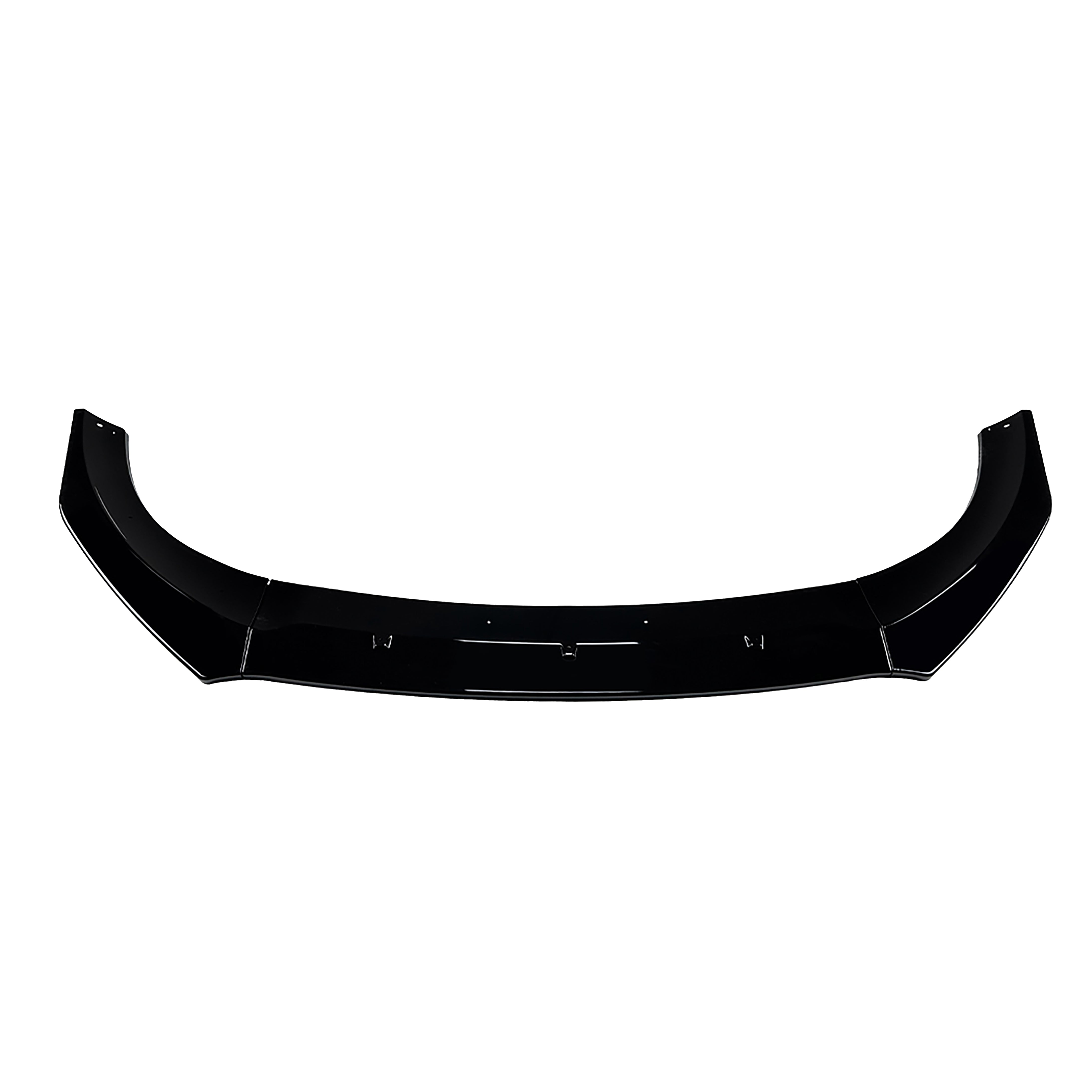 FOR FORD FIESTA MK8 TITANIUM FRONT BUMPER SPLITTER SPOILER LIP GLOSS BLACK 2018+