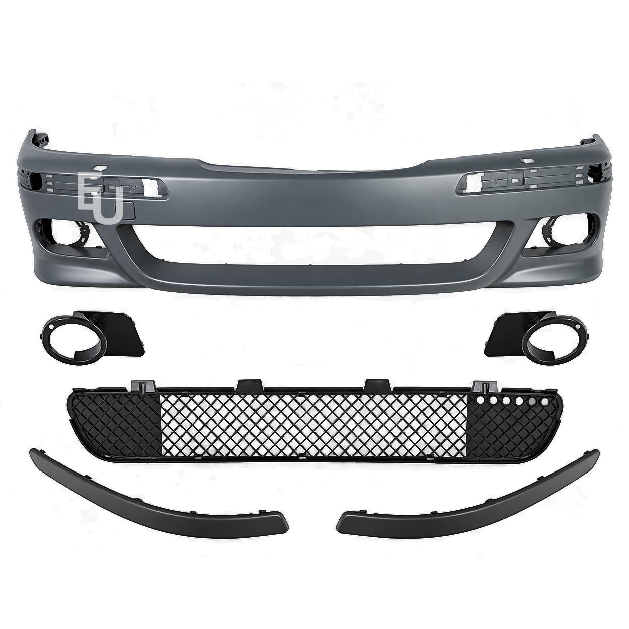 FOR BMW 5 SERIES E39 M5 STYLE FRONT BUMPER 1996-2003 WITHOUT JET & PDC HOLE