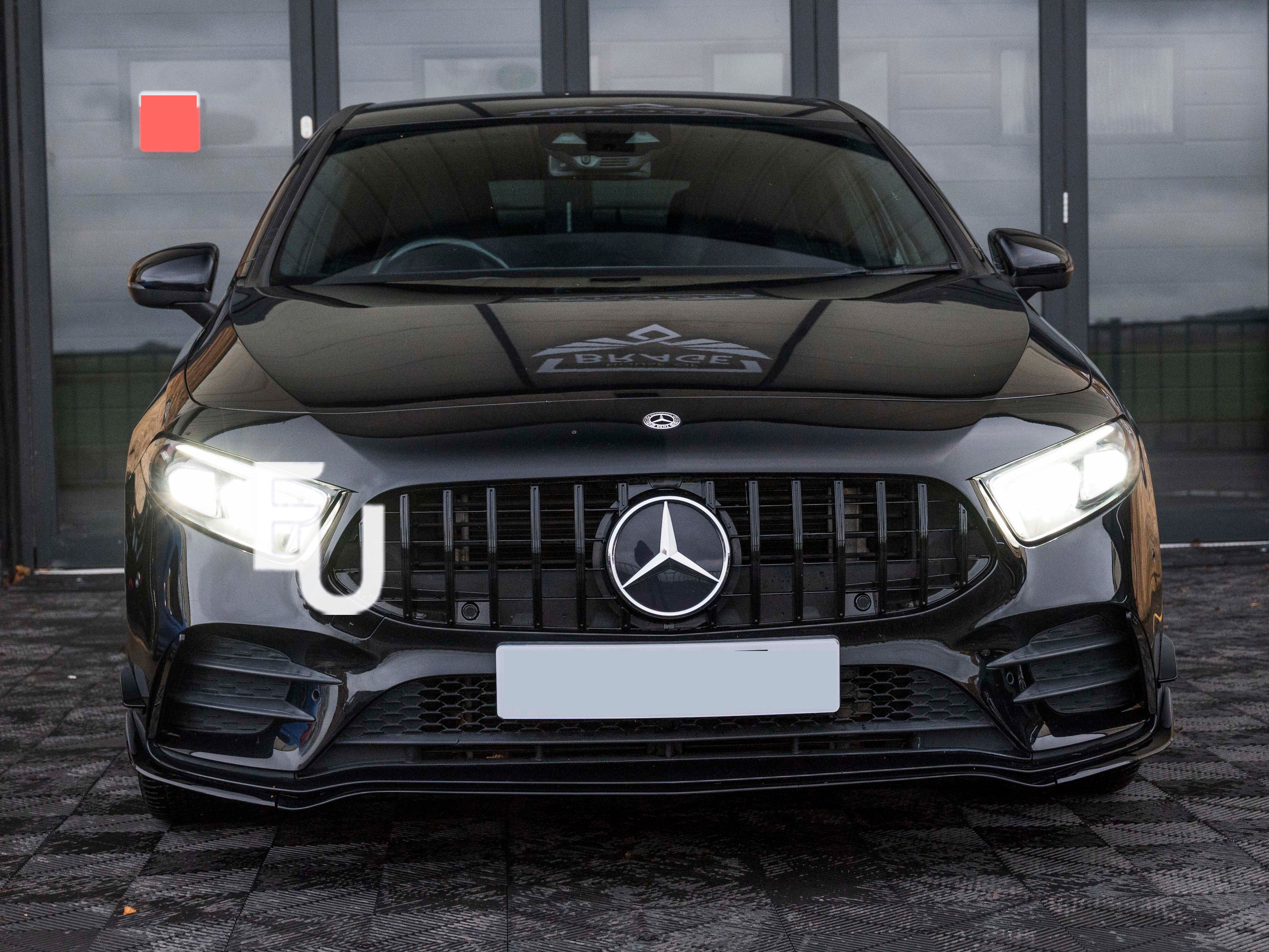 FOR MERCEDES A CLASS W177 45 PACAKGE AERO BODYKIT BODY KIT SPOILER REAR DIFFUSER