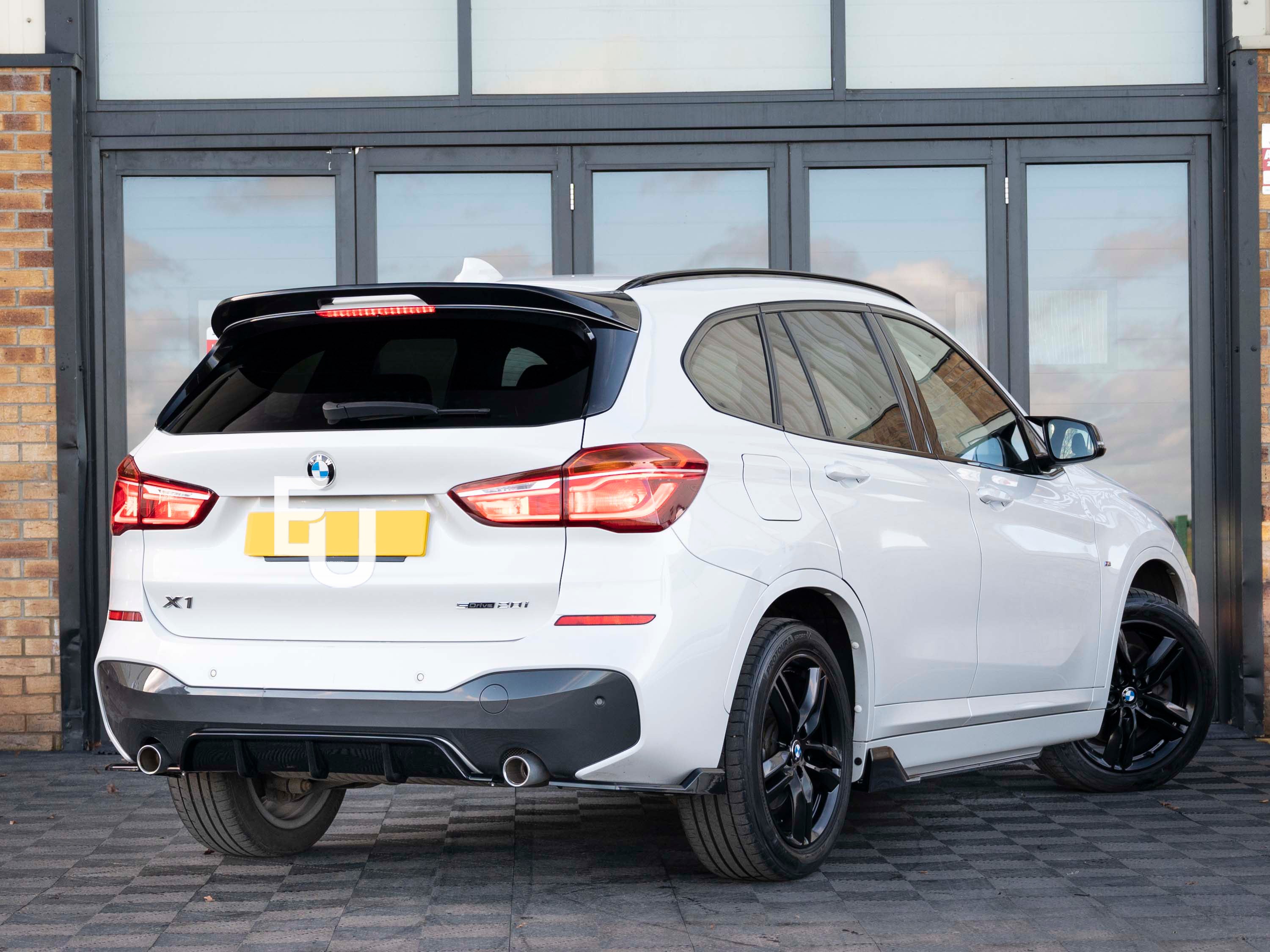 FOR BMW X1 F48 MP STYLE REAR DIFFUSER FRONT SPLITTER LIP BODY KIT BODYKIT 16-19