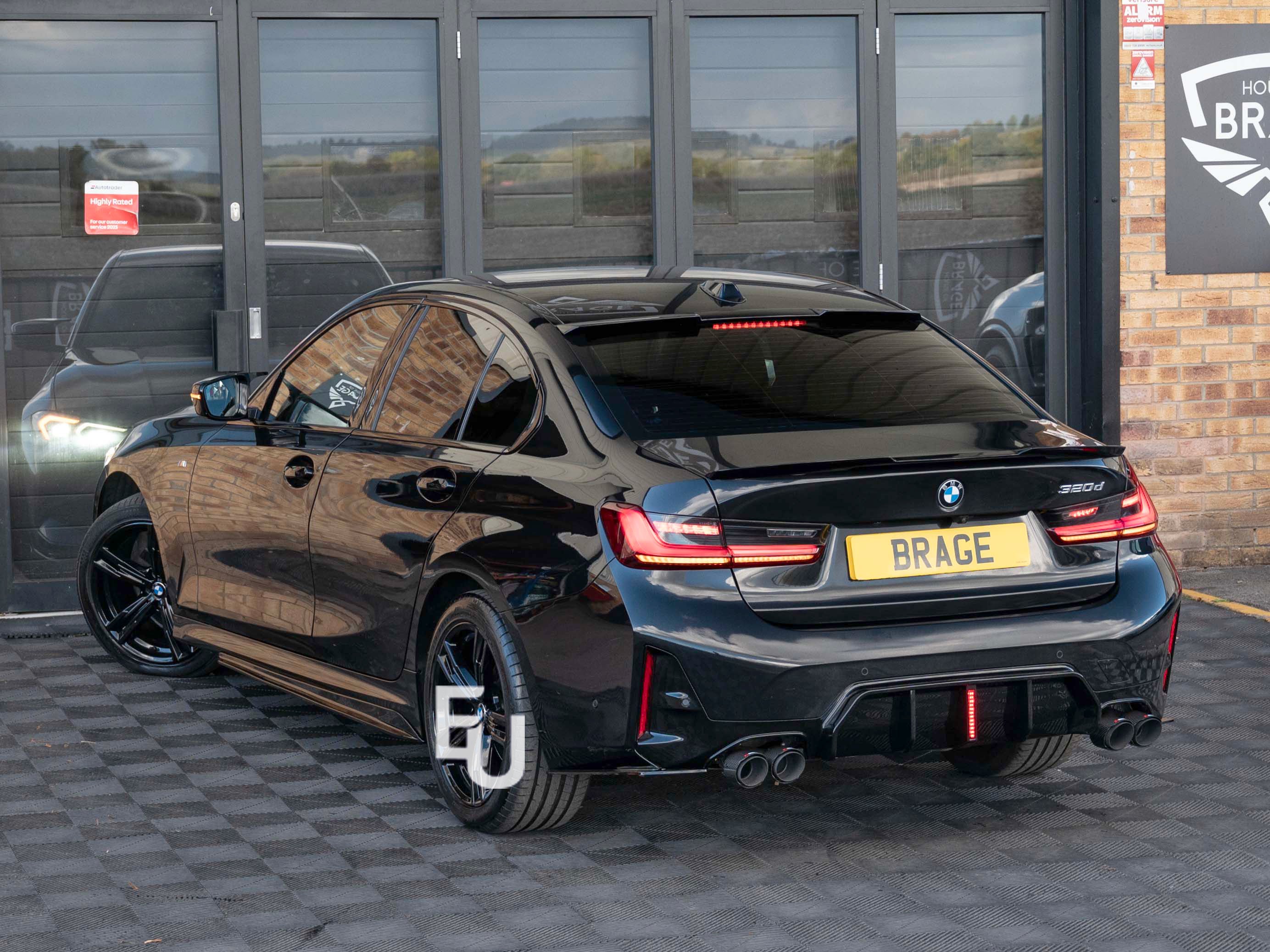 FOR BMW 3 SERIES G20 LCI M SPORT BODYKIT BODY KIT FRONT SPLITTER DIFFUSER 2022+