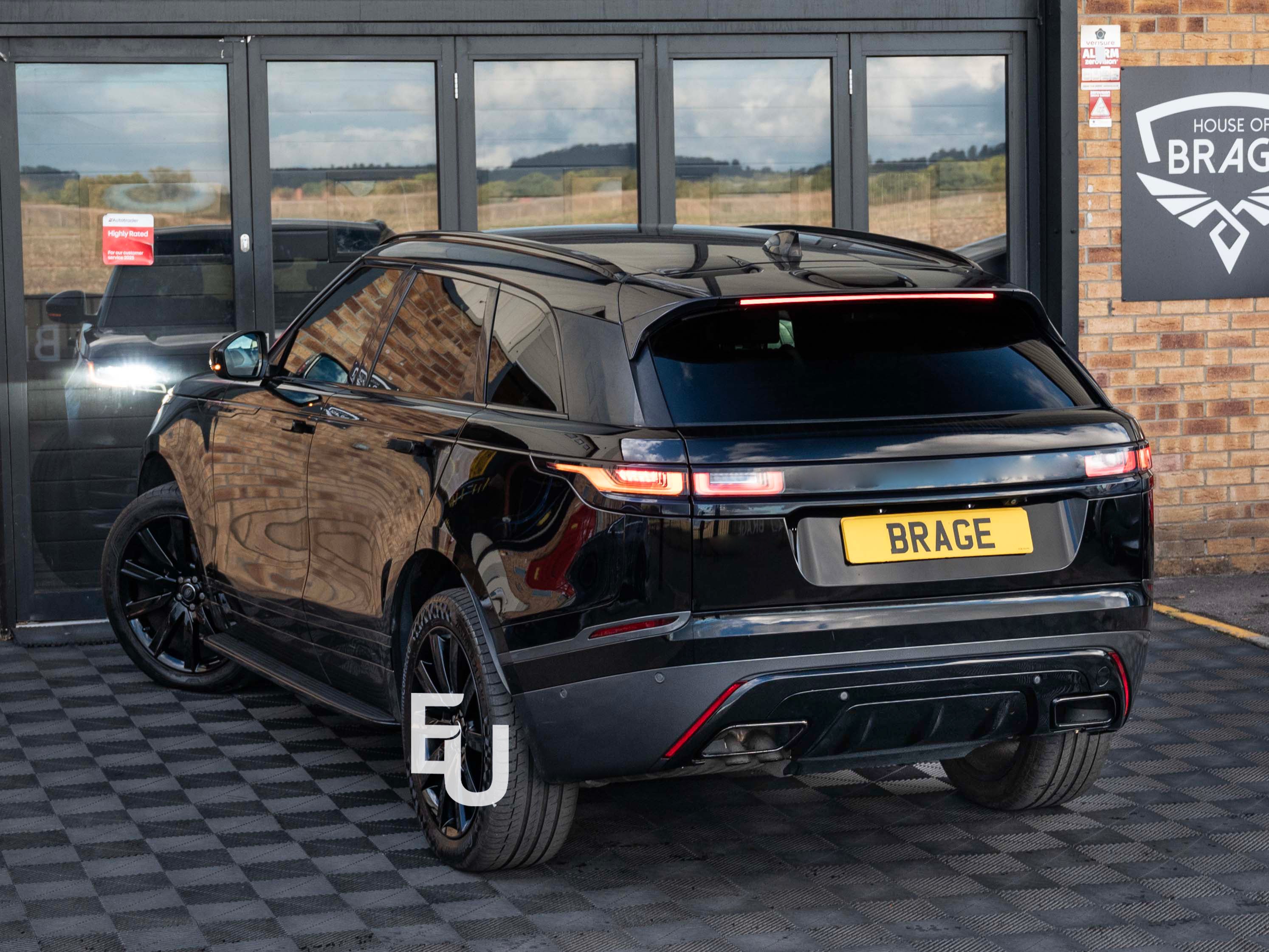 FOR RANGE ROVER VELAR L560 17+ REAR BUMPER DIFFUSER DYNAMIC LOOK BODYKIT TRIM