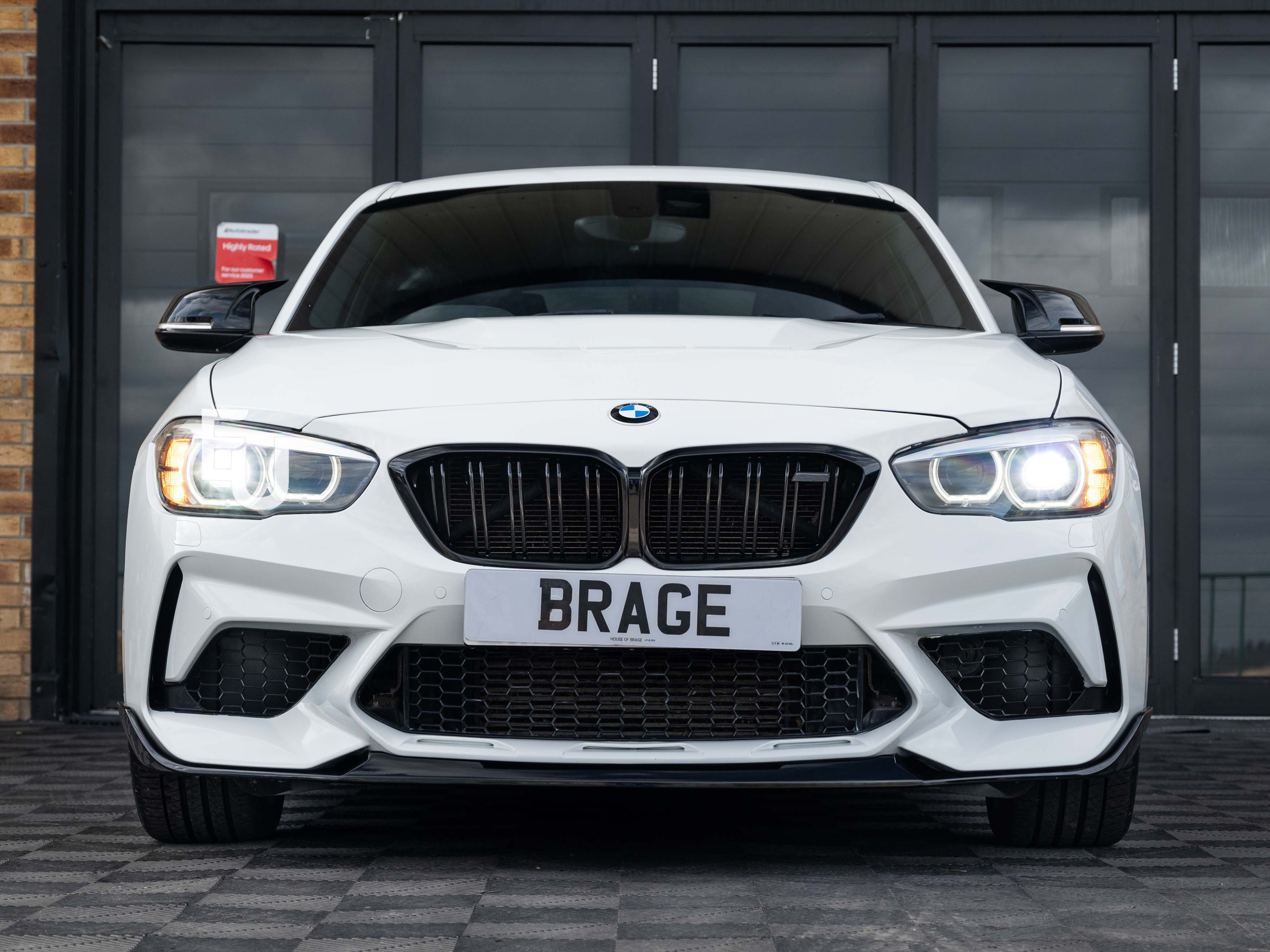 FRONT BUMPER FOR BMW 1 SERIES F20 F21 M2 COMPETITION LOOK CONVERSION 2015-2019