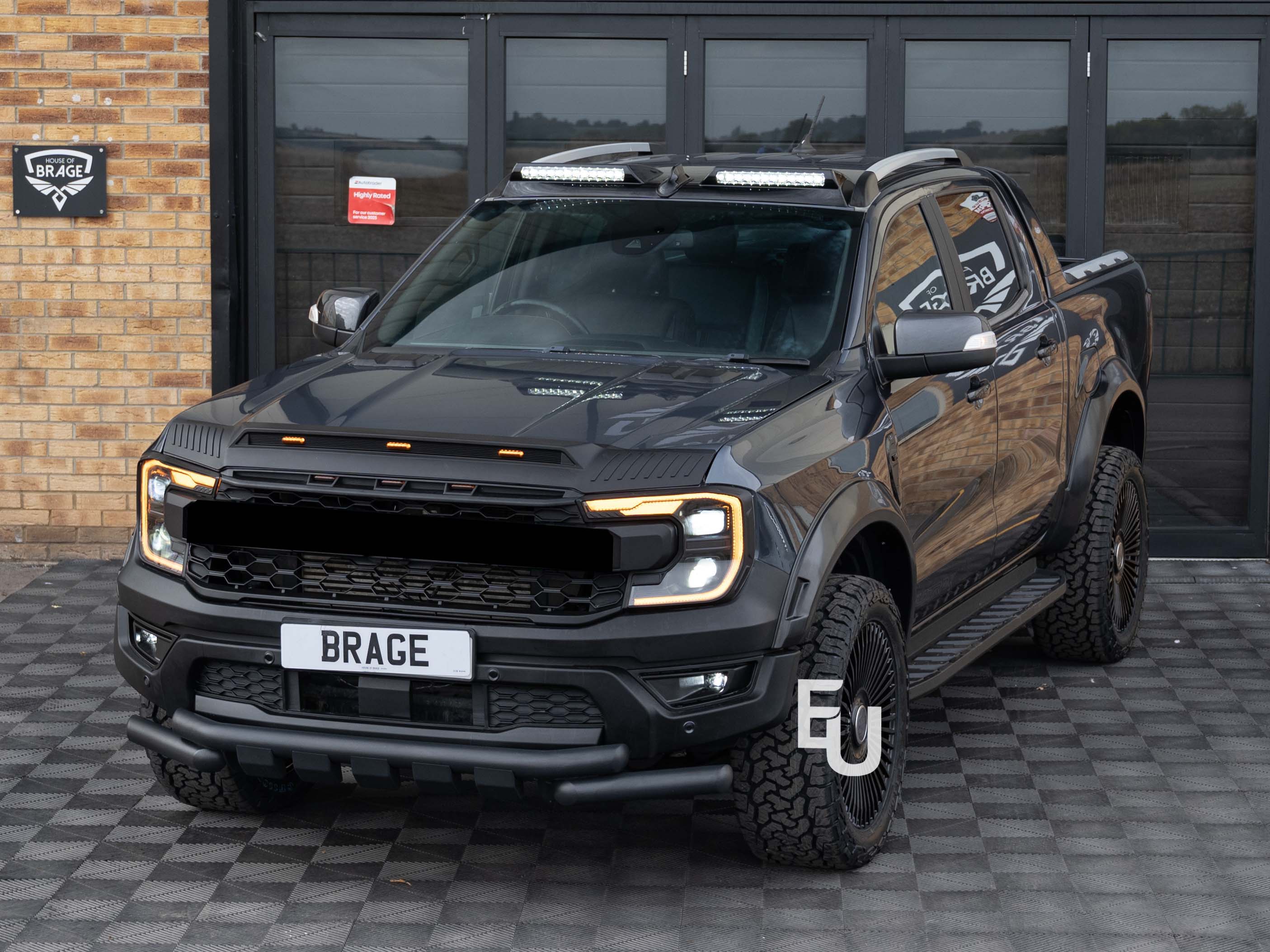 T9 2023+ RAPTOR CONVERSION FRONT BUMPER BONNET BODYKIT FOR FORD RANGER T6 T7 T8