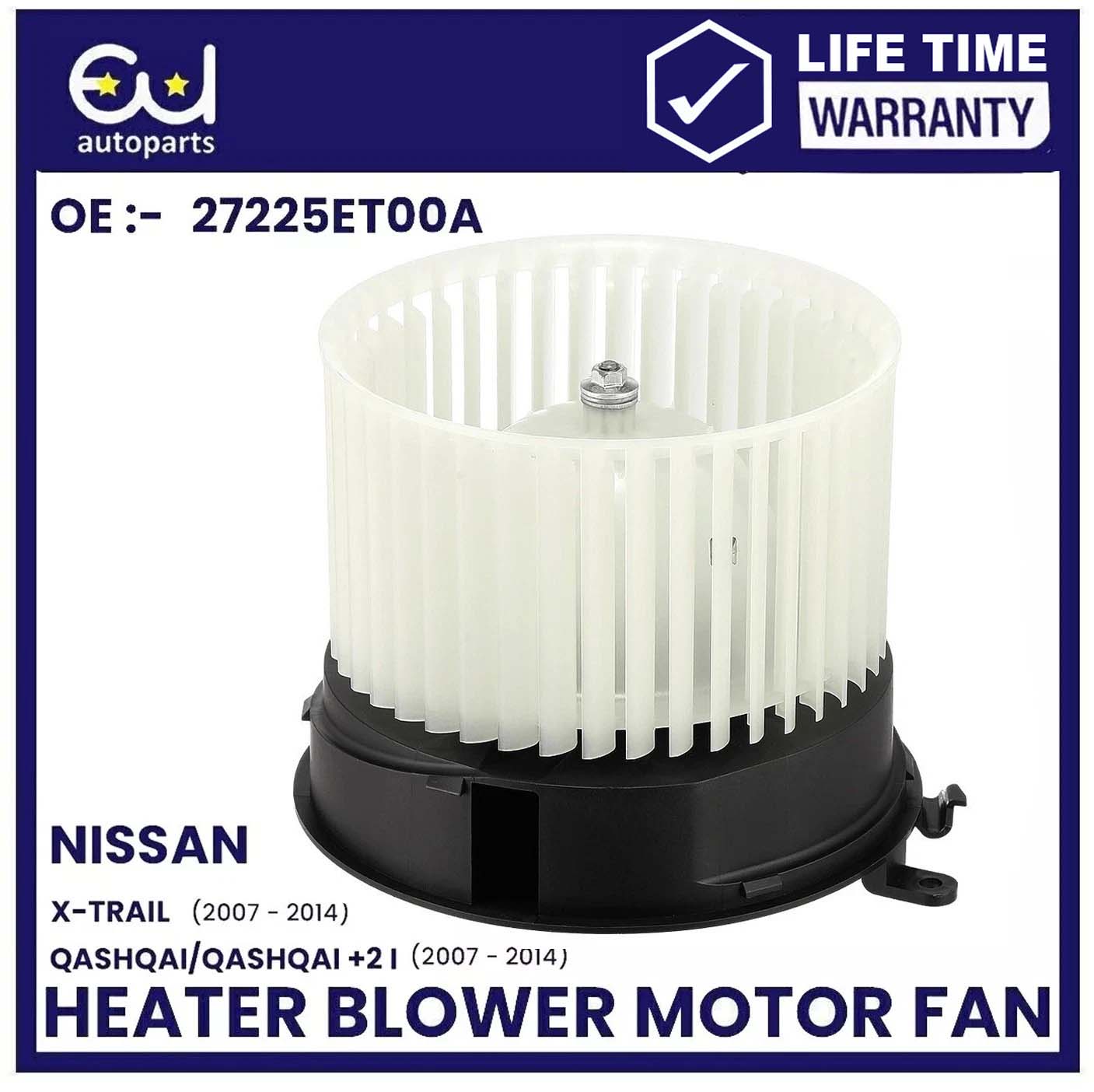NEW HEATER BLOWER MOTOR FAN FOR NISSAN QASHQAI NISSAN X-TRAIL MK2 T31 2007-13