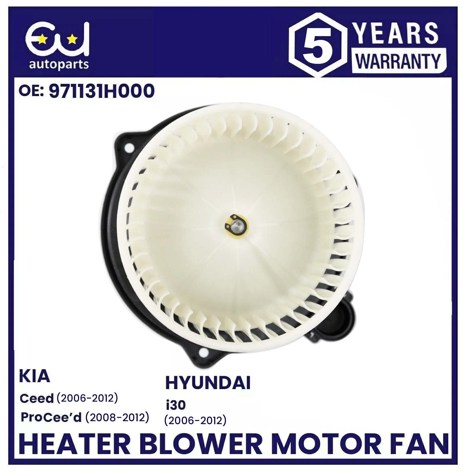 FOR KIA CEED MK1 HYUNDAI I30 MK1 AIR CON HEATER BLOWER FAN MOTOR 2006-2012