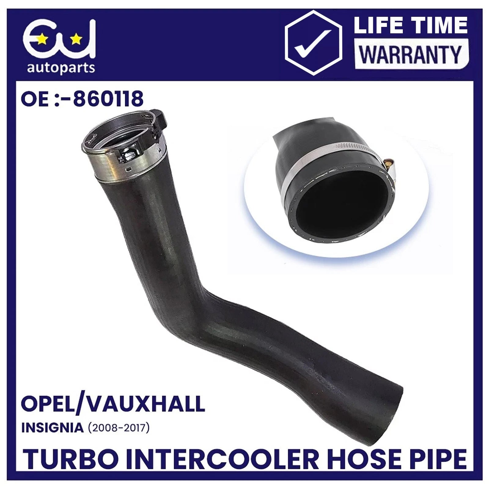 FOR VAUXHALL INSIGNIA 2.0 CDTI TURBO INTERCOOLER HOSE PIPE 23163578 22990025 NEW