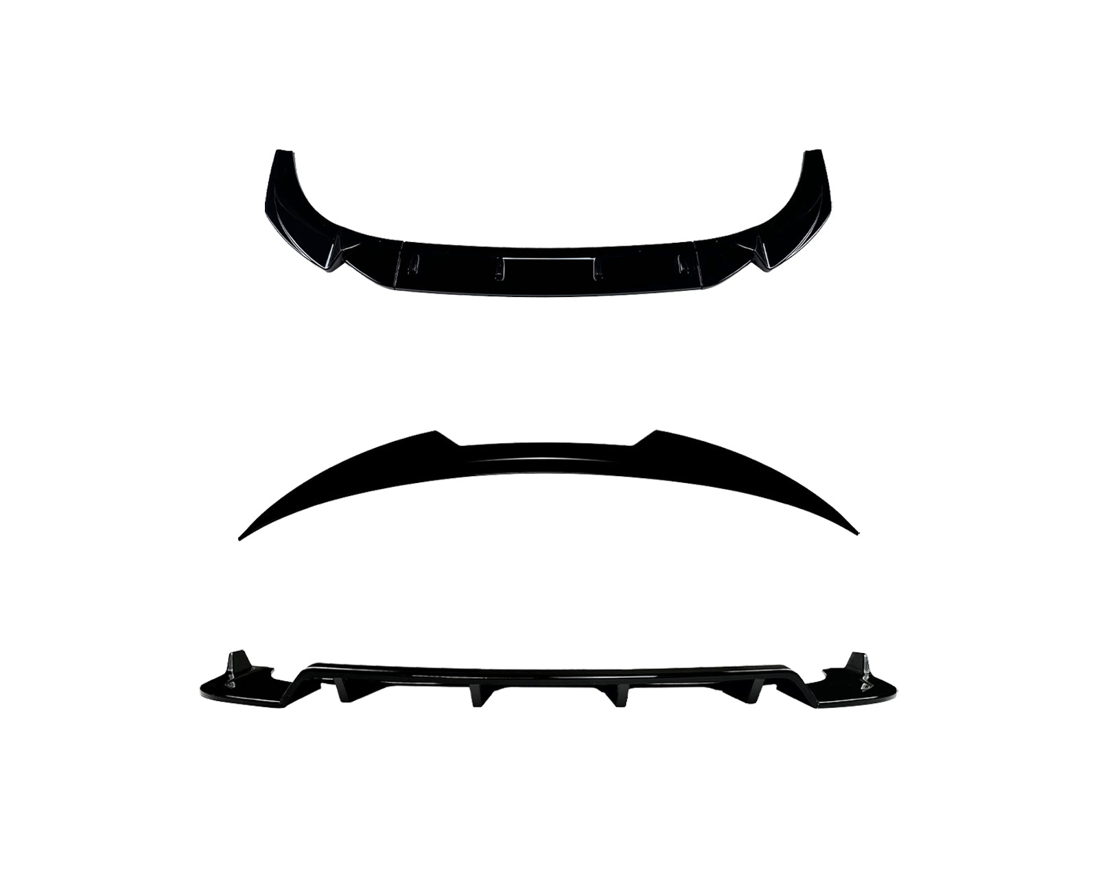BODY KIT FOR AUDI Q3 SQ3 SUV BODYKIT FRONT SPLITTER REAR DIFFUSER 2019-2025