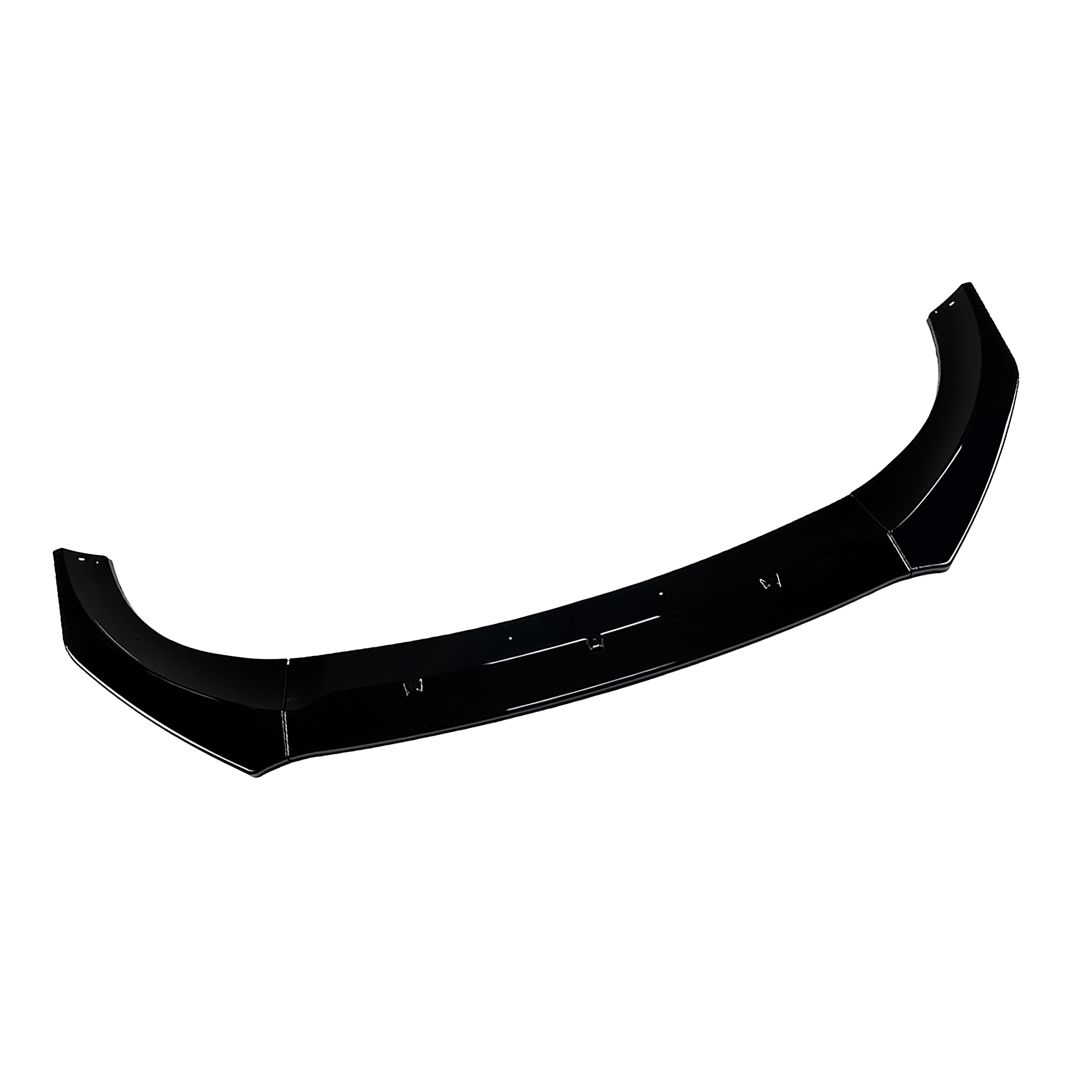 FOR FORD FIESTA MK8 TITANIUM FRONT BUMPER SPLITTER SPOILER LIP GLOSS BLACK 2018+
