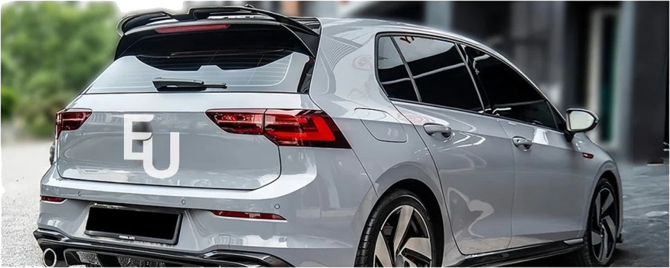 FOR VW GOLF MK8 R LINE GTI GTD GTE REAR ROOF SPOILER HOOD OETTINGER STYLE GLOSS