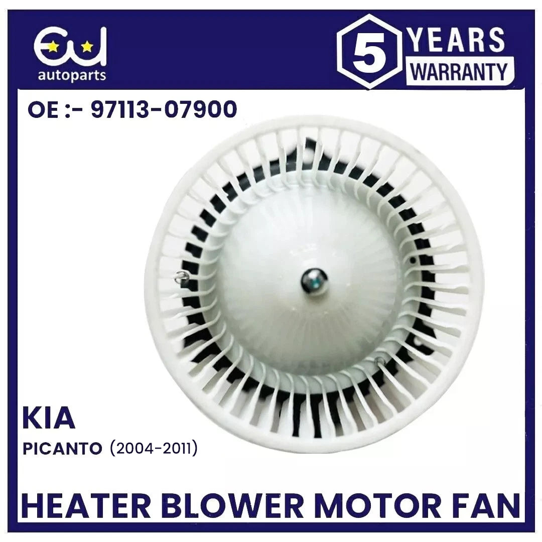 HEATER FAN BLOWER MOTOR ASSEMBLY FOR KIA PICANTO MK1 1.0 1.1 CRDI 2004-2011