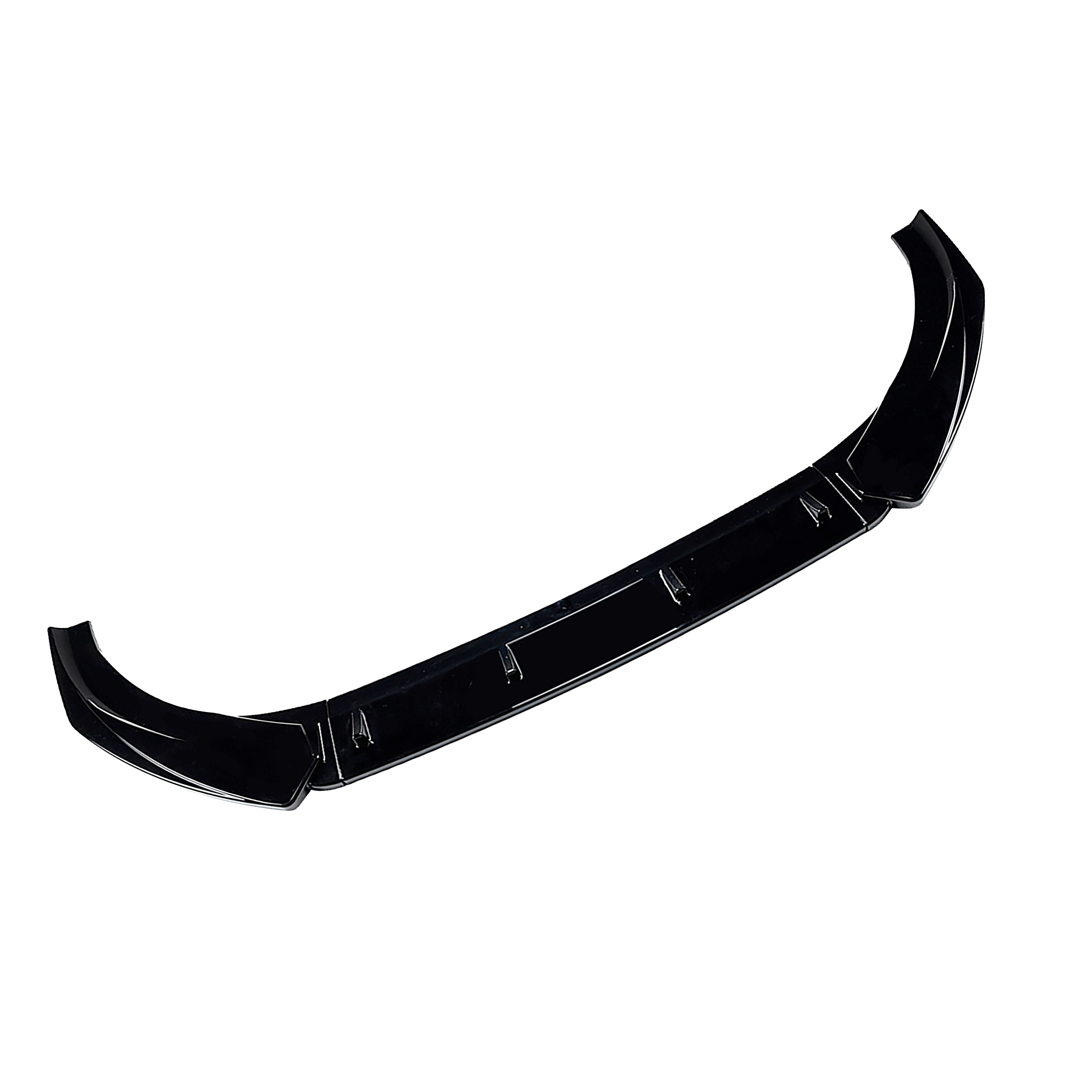 FOR AUDI A3 8V S3 S LINE GLOSS BLACK FRONT SPLITTER SPOILER LIP BODY 2012-16