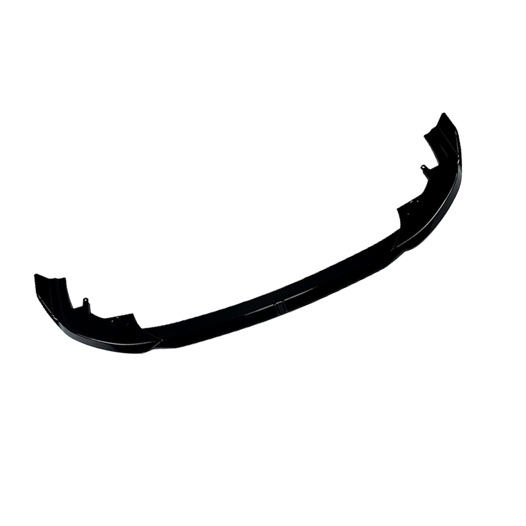 FOR BMW 1 SERIES F70 2 SERIES F74 GRAN COUPE MP STYLE GLOSS BLACK FRONT SPLITTER