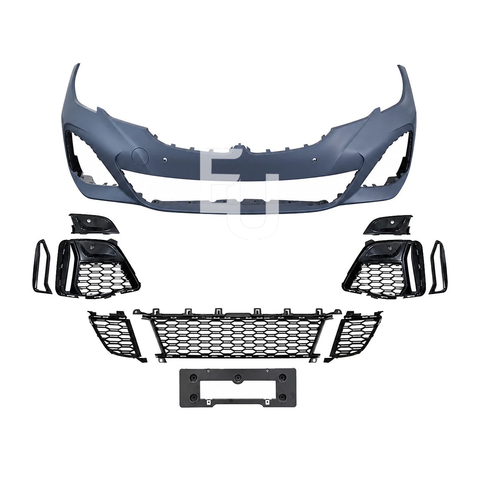 M340i CONVERSION COMPLETE FRONT BUMPER FOR BMW 3 SERIES G20 G21 2019-22 W/PDC