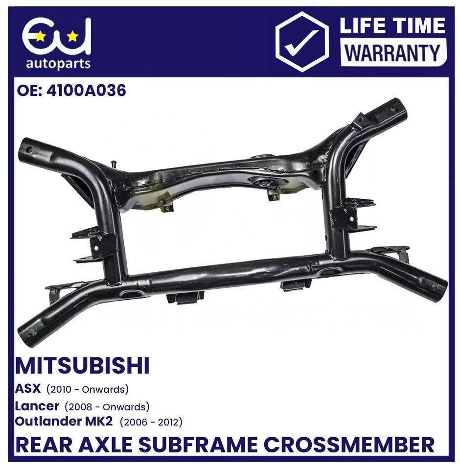 REAR AXLE SUBFRAME CROSSMEMBER FOR MITSUBISHI OUTLANDER MK2 LANCER MK8 ASX 4WD