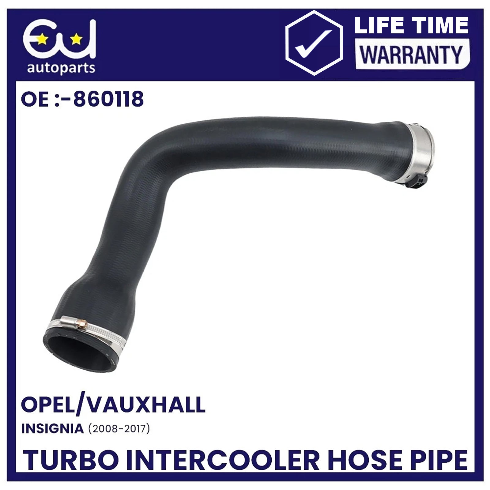 FOR VAUXHALL INSIGNIA 2.0 CDTI TURBO INTERCOOLER HOSE PIPE 23163578 22990025 NEW