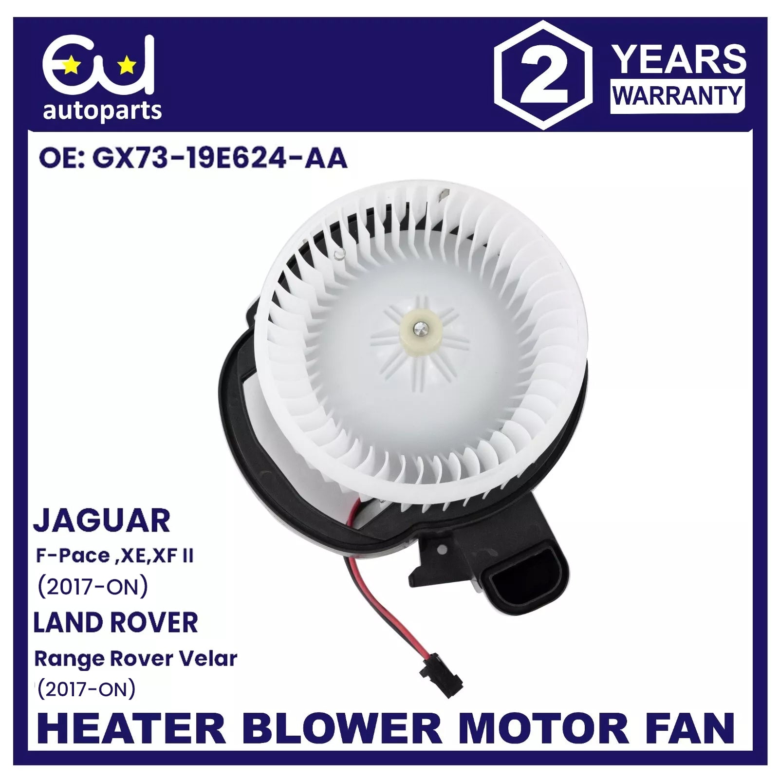 HEATER BLOWER MOTOR FAN FOR JAGUAR XF XE F-PACE X761 X260 RANGE ROVER VELAR L560