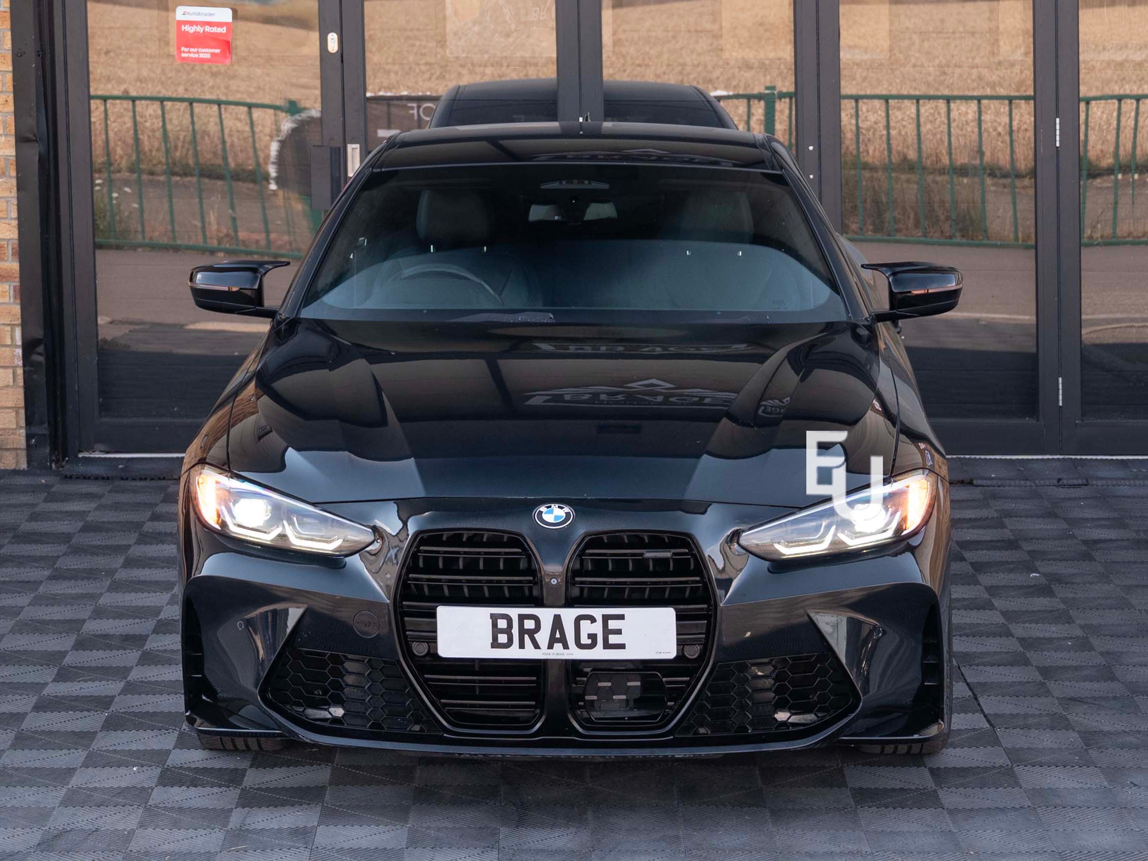 G82 G83 M4 CONVERSION FRONT BUMPER KIT FOR BMW 4 SERIES G22 G23 W/PDC HOLE 20-23