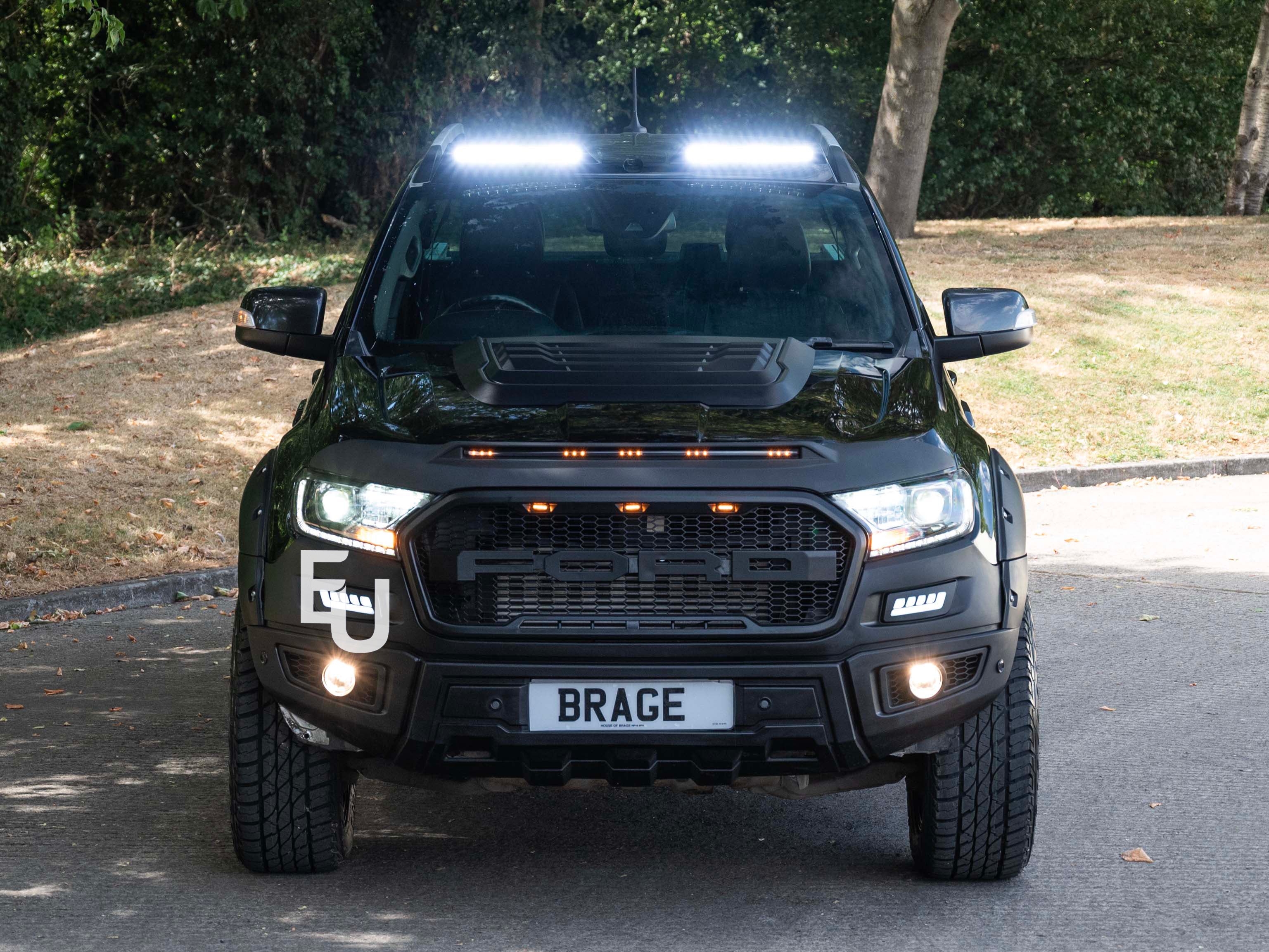 FOR FORD RANGER T6 T7 T8 2011-2022 ROOF LIGHT POD BAR LED LAMP OFF ROAD SPOILER