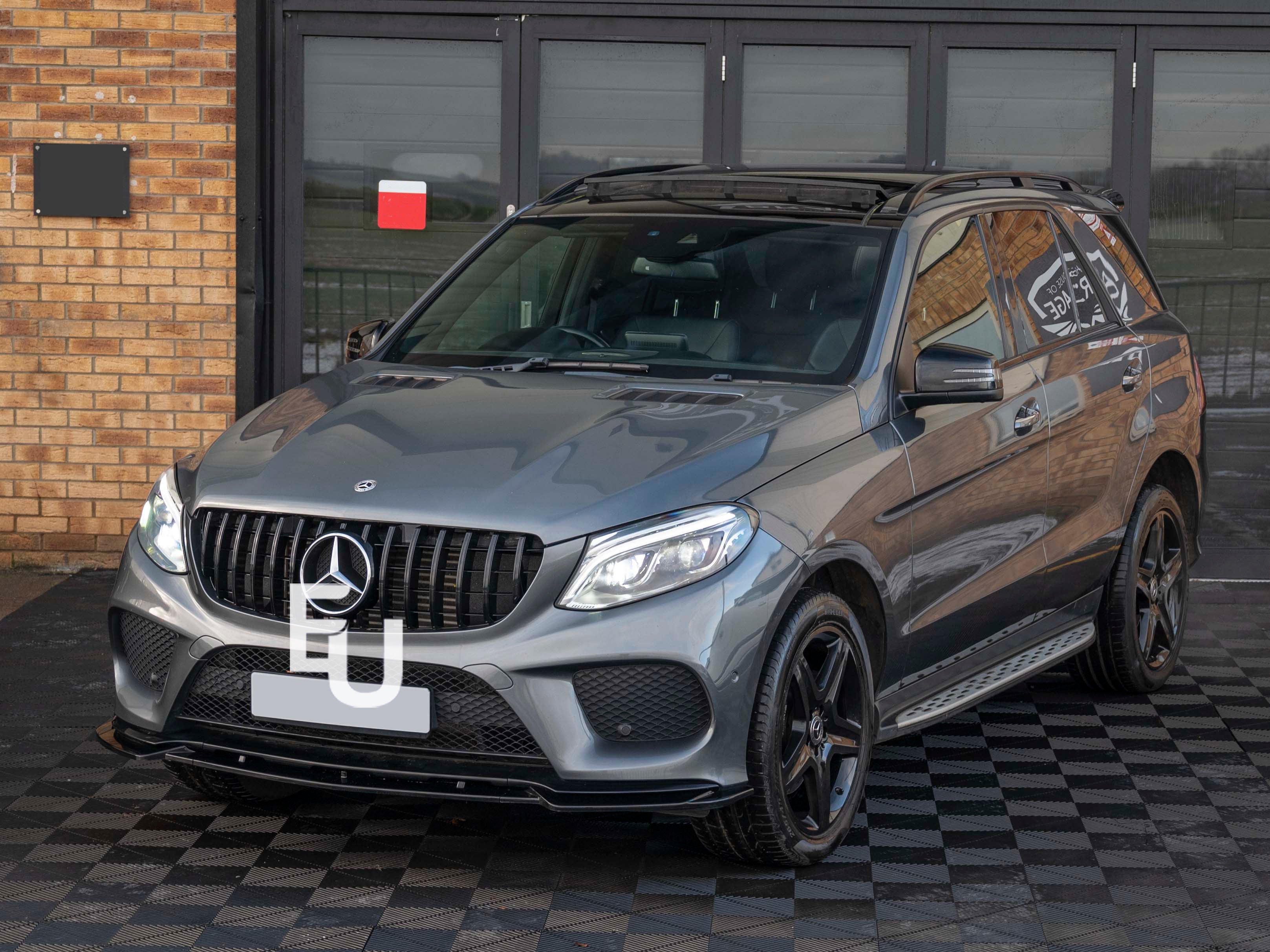 SIDE STEPS RUNNING BOARDS FOR MERCEDES ML GLE W166 2012-2019 OEM STYLE ALUMINIUM