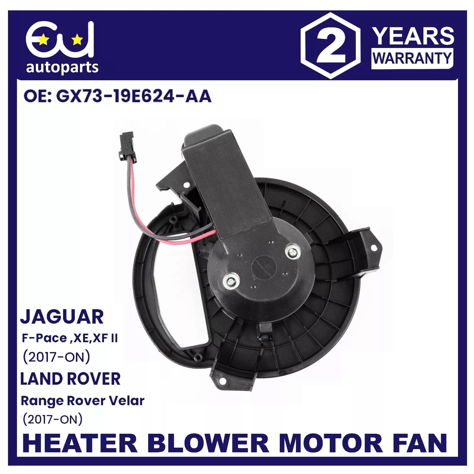 HEATER BLOWER MOTOR FAN FOR JAGUAR XF XE F-PACE X761 X260 RANGE ROVER VELAR L560