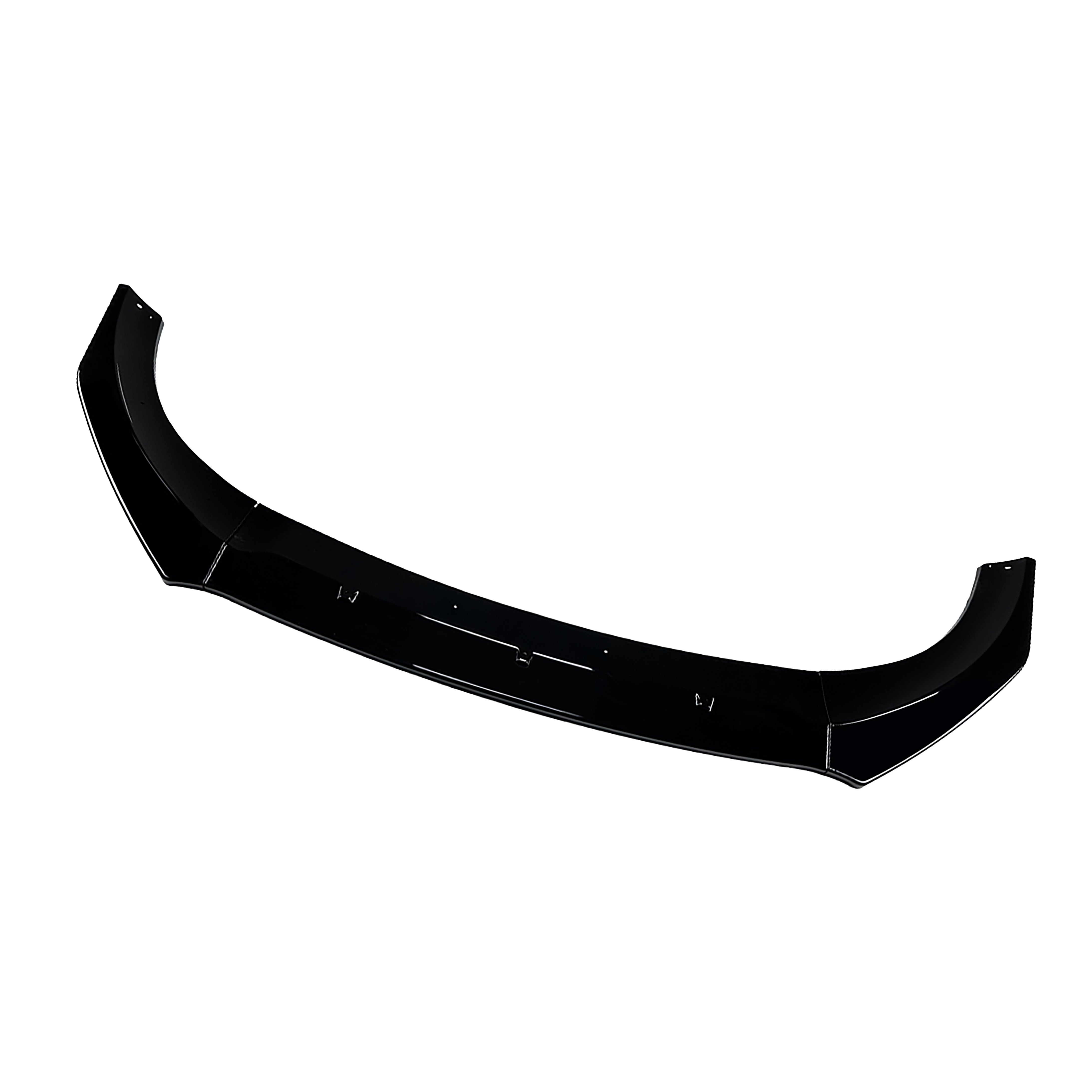FOR FORD FIESTA MK8 TITANIUM FRONT BUMPER SPLITTER SPOILER LIP GLOSS BLACK 2018+