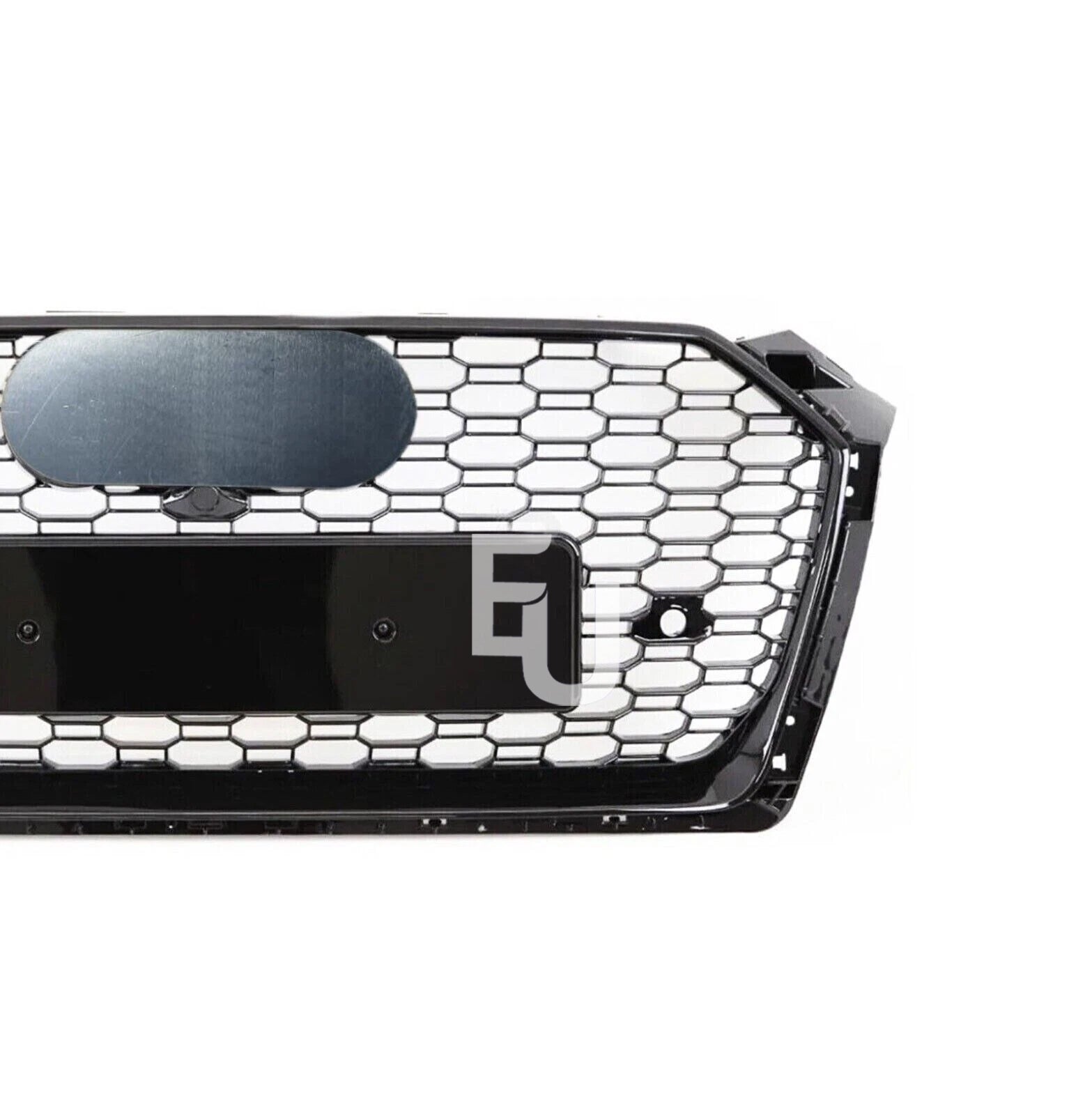 RS5 STYLE GLOSS HONEYCOMB RADIATOR BUMPER GRILLE GRILL FOR AUDI A5 S5 B9 2016-19