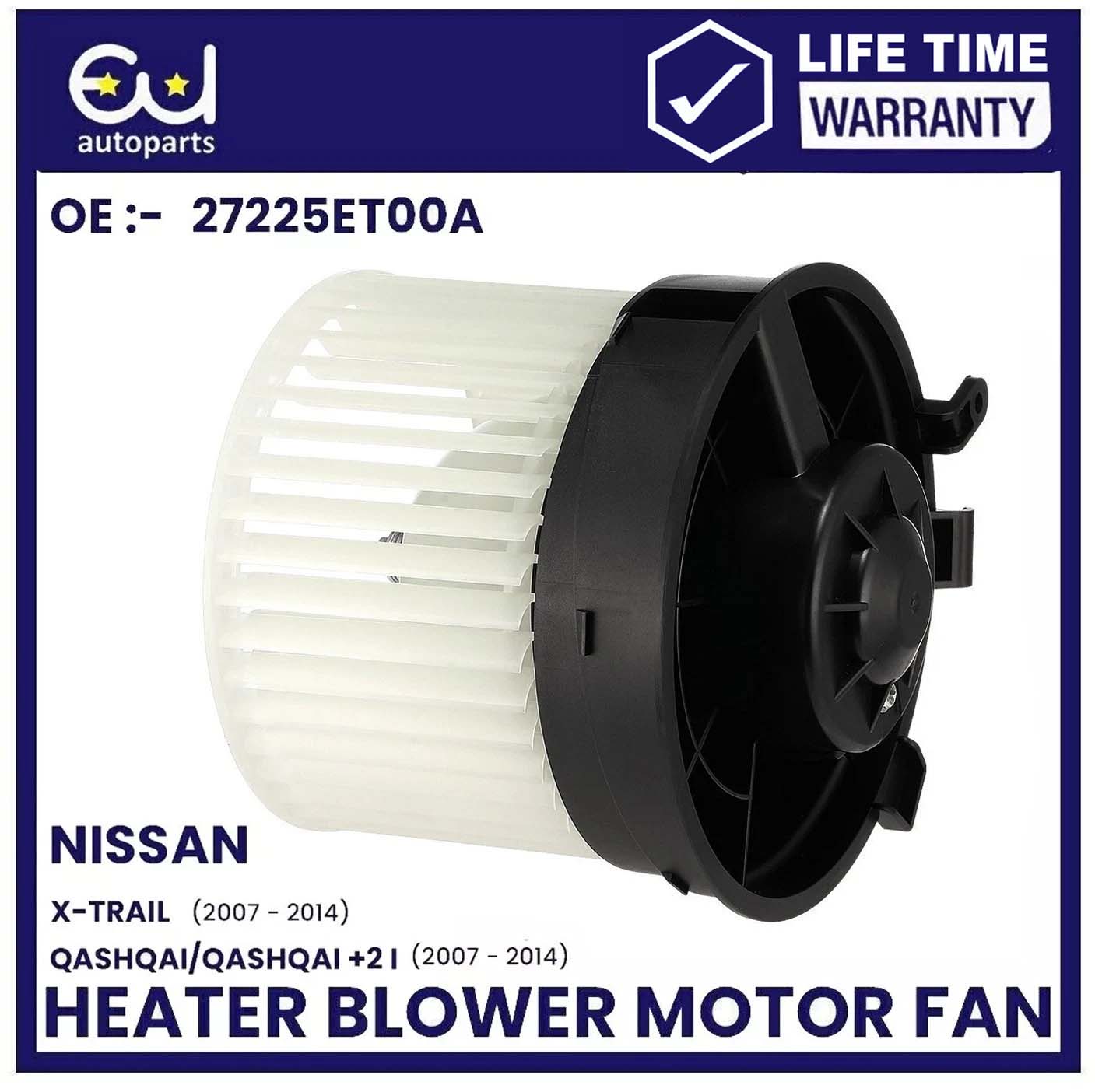 NEW HEATER BLOWER MOTOR FAN FOR NISSAN QASHQAI NISSAN X-TRAIL MK2 T31 2007-13