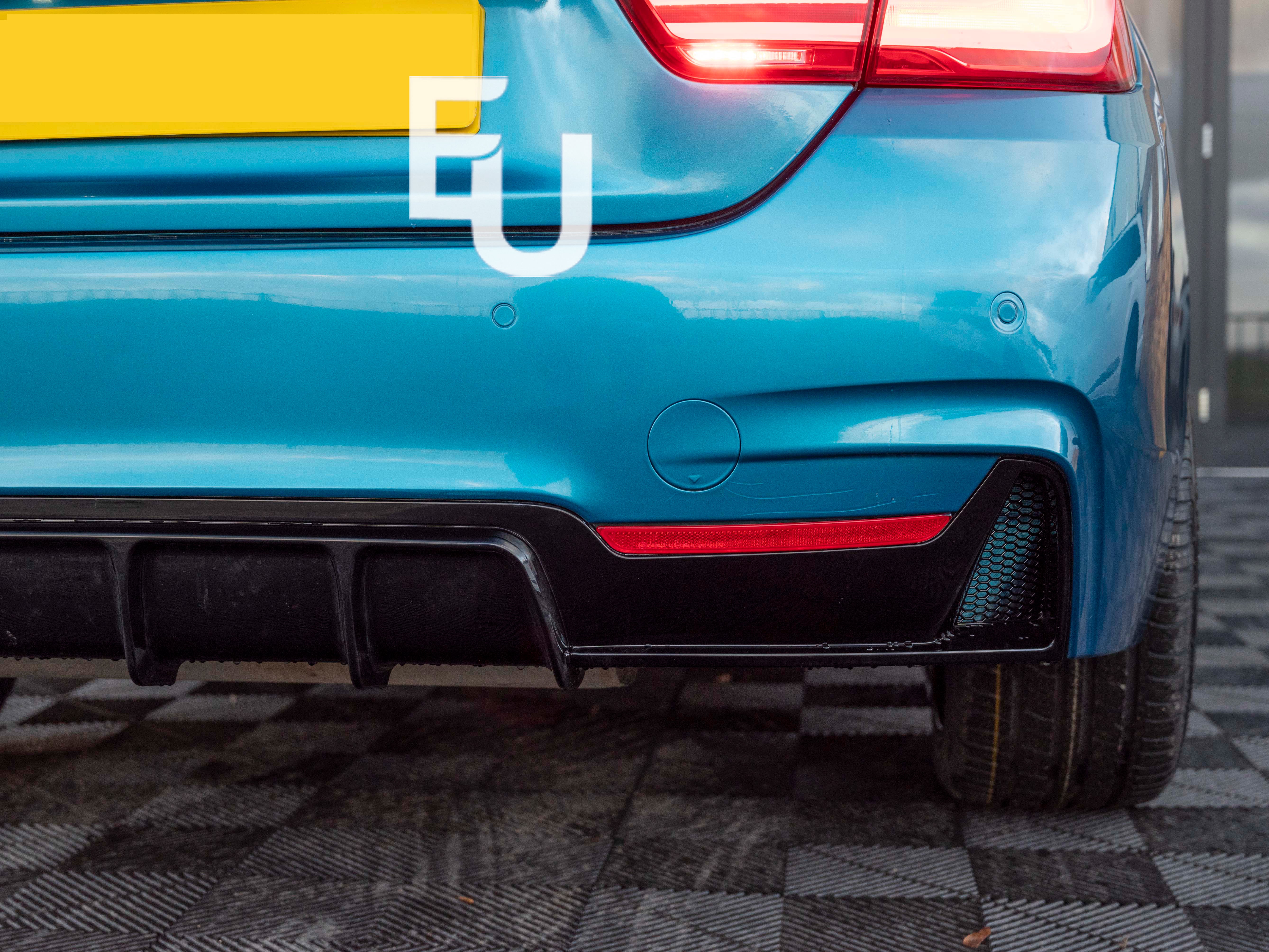 FOR BMW 4 SERIES F36 GRAN COUPE BODYKIT BODY KIT FRONT SPLITTER & REAR DIFFUSER