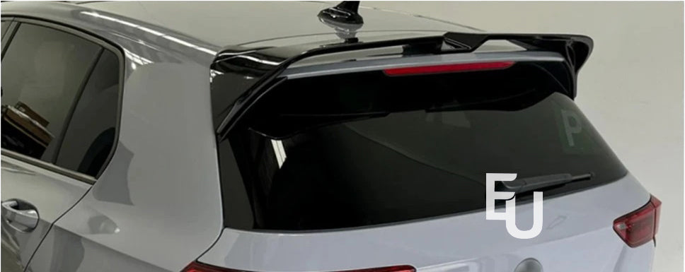 FOR VW GOLF MK8 R LINE GTI GTD GTE REAR ROOF SPOILER HOOD OETTINGER STYLE GLOSS